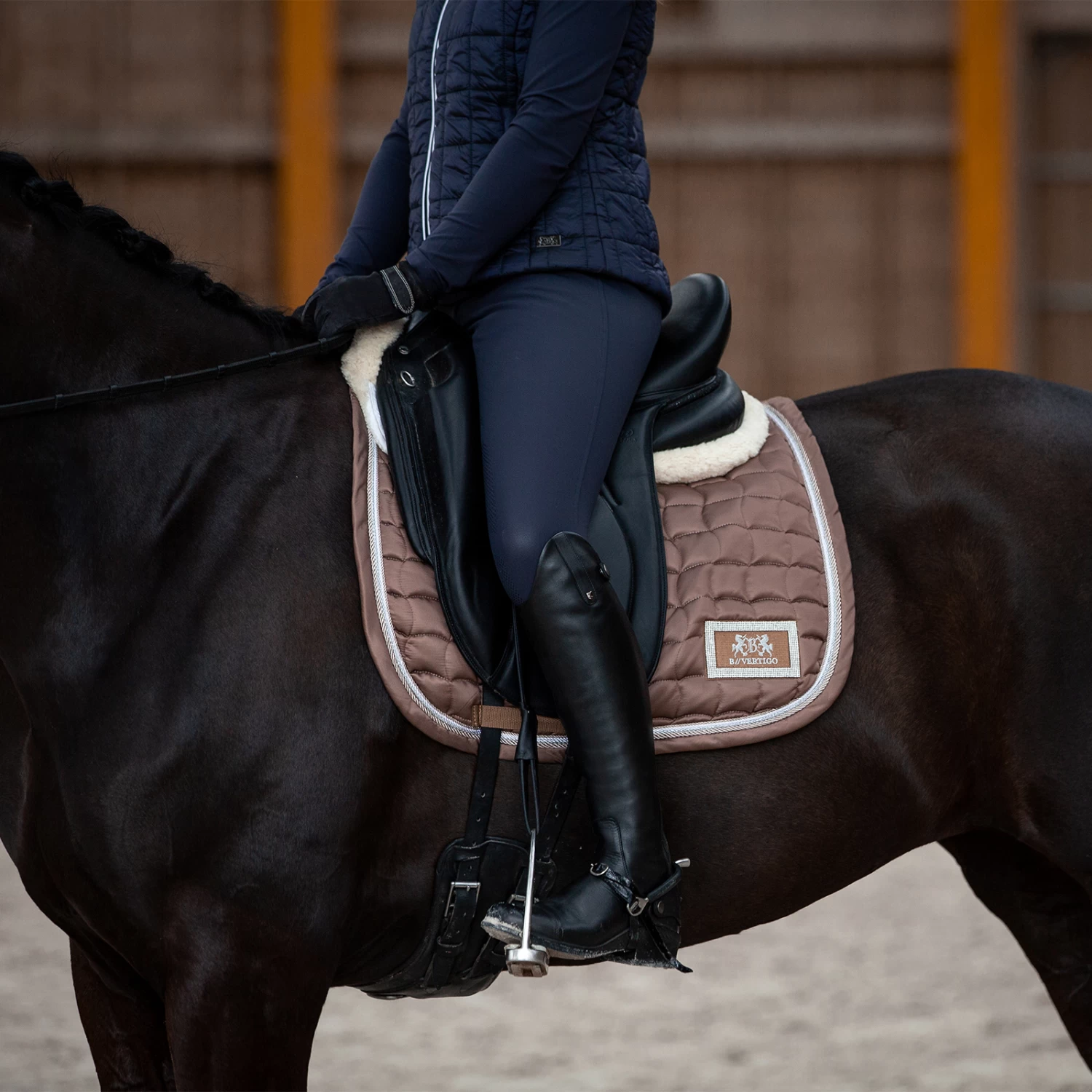 B Vertigo Tiffany Thermo Silicone Full Seat Breeches for Women