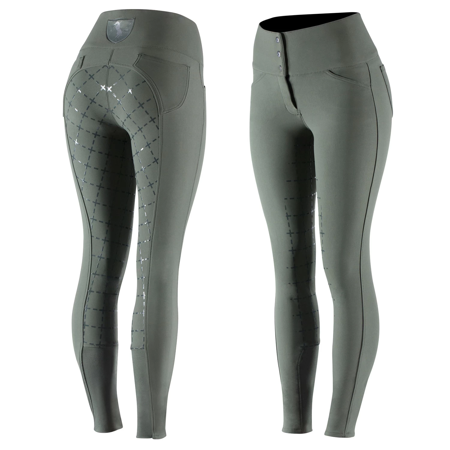 Horze Desiree Women's High Waist Silicone Full Seat Breeches