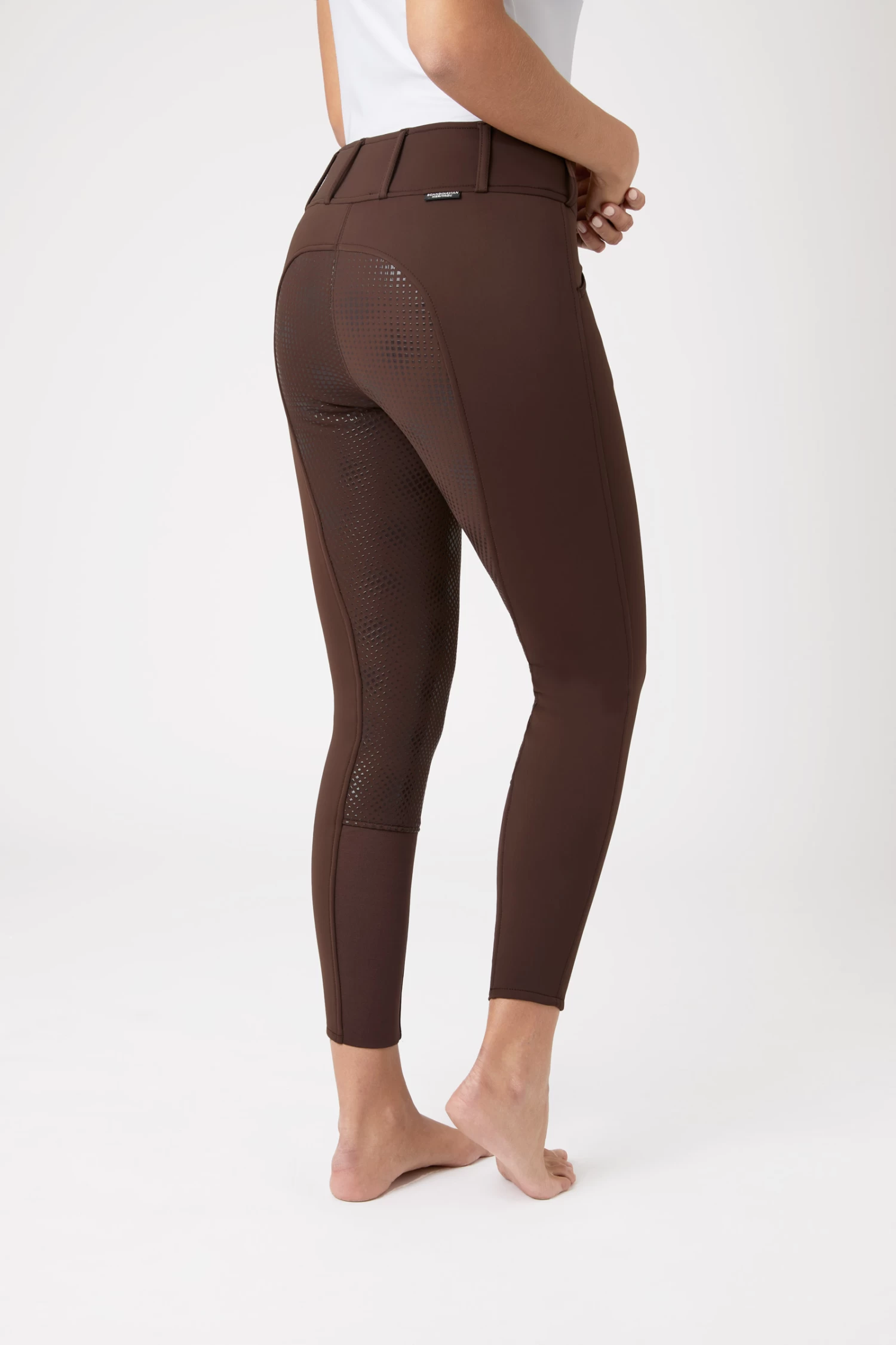 Horze Grand Prix Thermo Softshell Silicone FS Breeches for Women