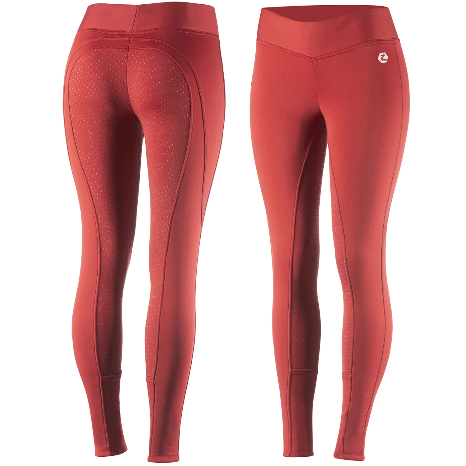 Horze Active Women's Winter Silicone Full seat Tights
