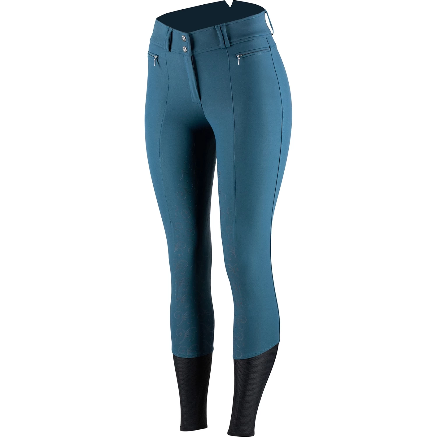 Horze Angelina Women's Lightweight Stretch Silicone Full Seat Breeches