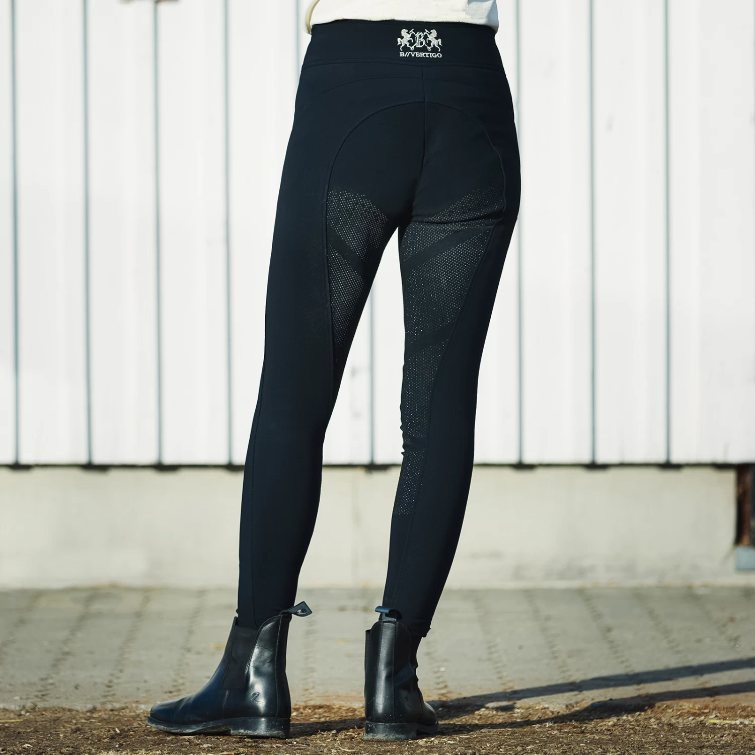 B Vertigo Justine Thermo Silicone Full Seat Breeches for Women