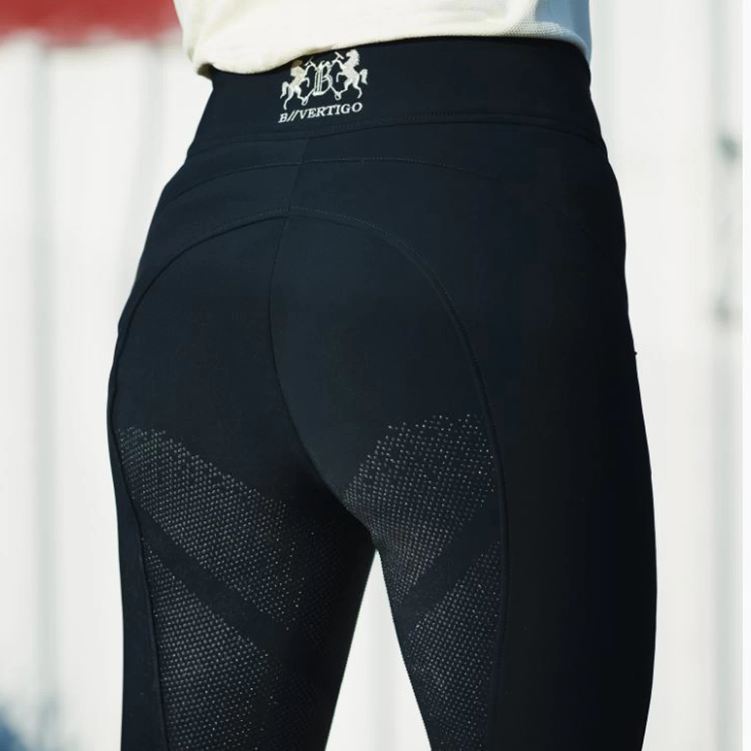 B Vertigo Justine Thermo Silicone Full Seat Breeches for Women
