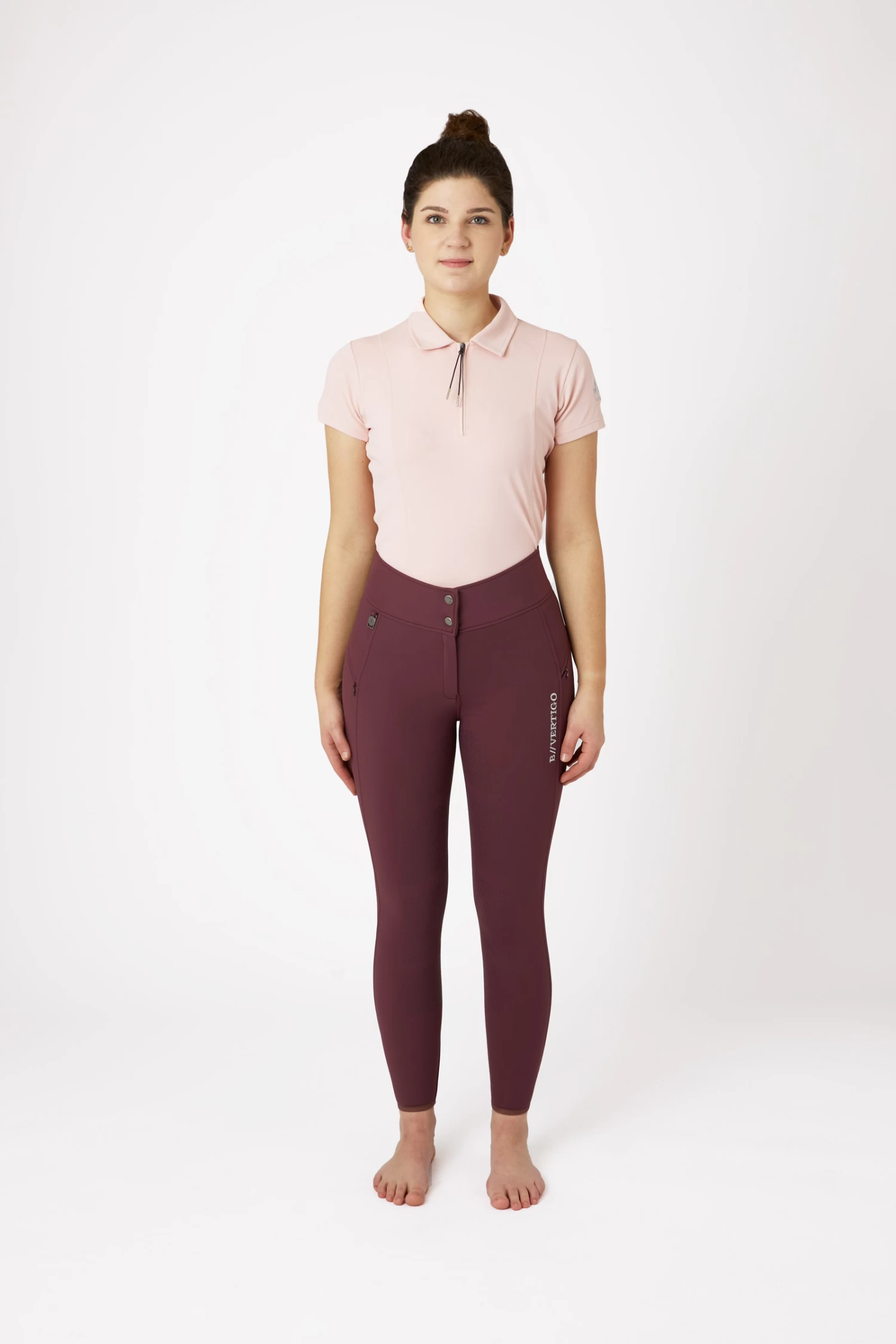 B Vertigo Justine Thermo Silicone Full Seat Breeches for Women