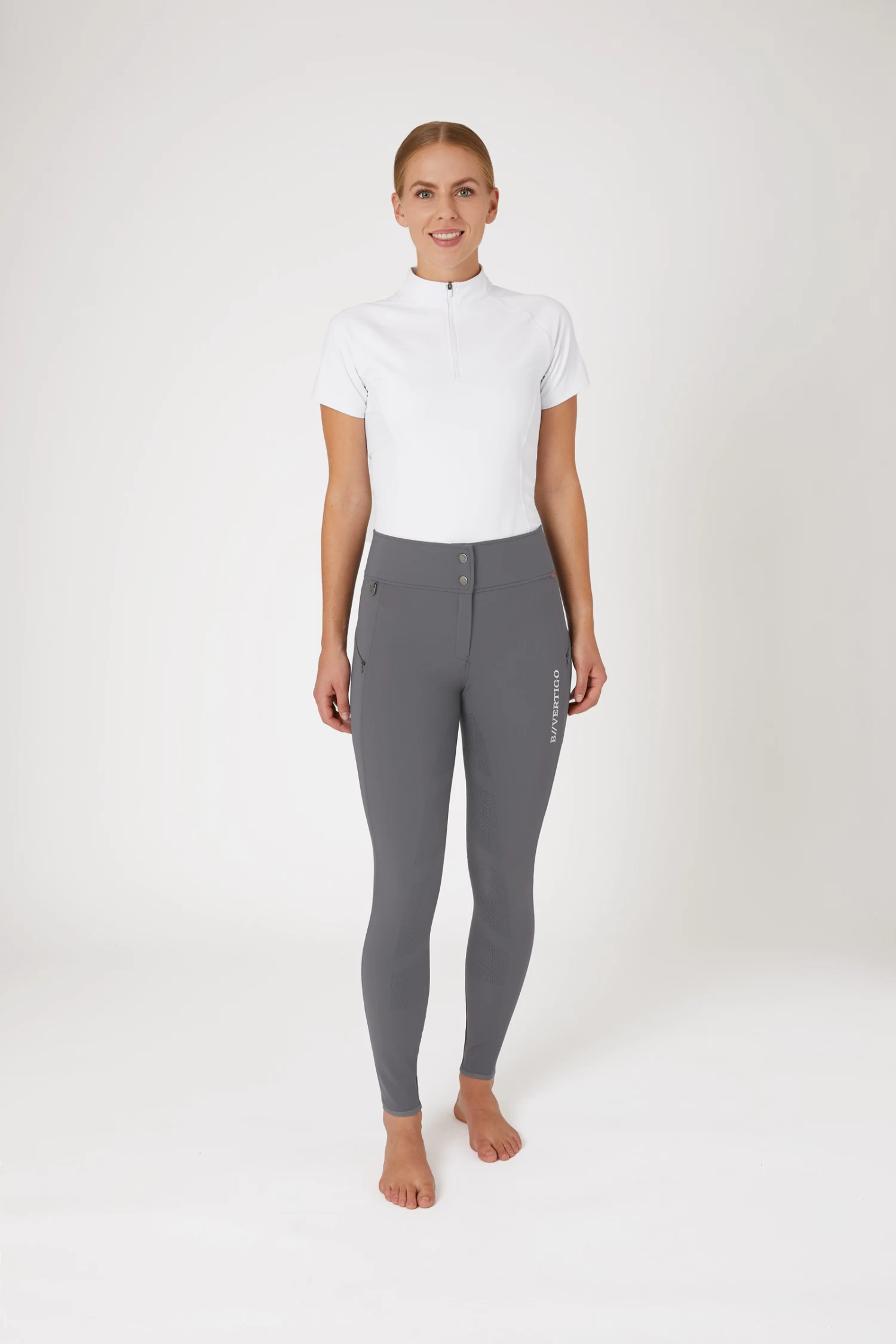 B Vertigo Justine Thermo Silicone Full Seat Breeches for Women