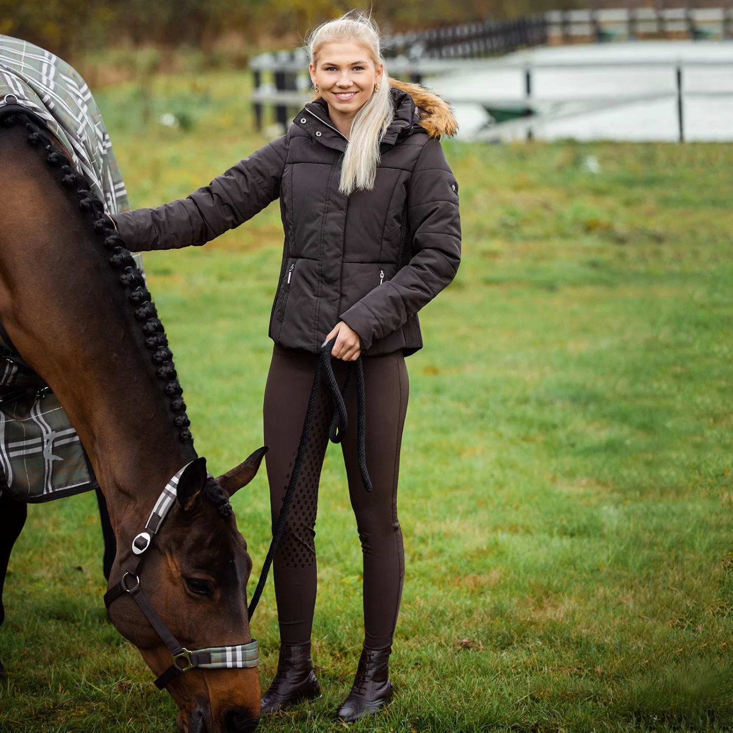 Horze Sienna Women's Silicone Full Seat Breeches