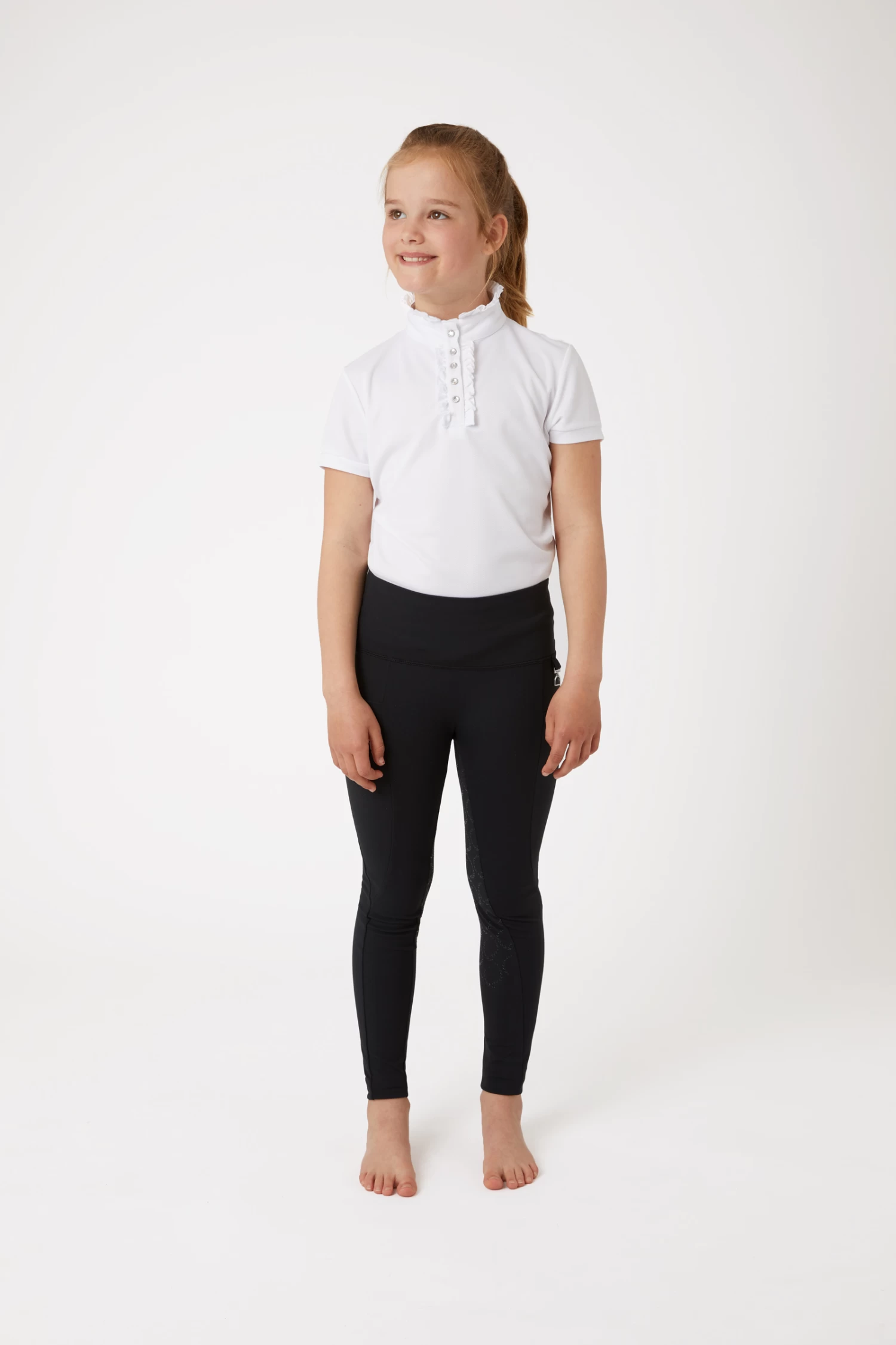 Horze Gillian Kids Full Seat Compression Tights