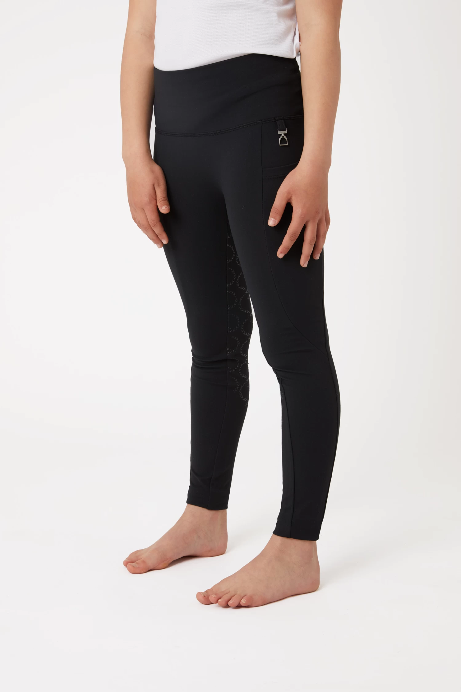 Horze Gillian Kids Full Seat Compression Tights