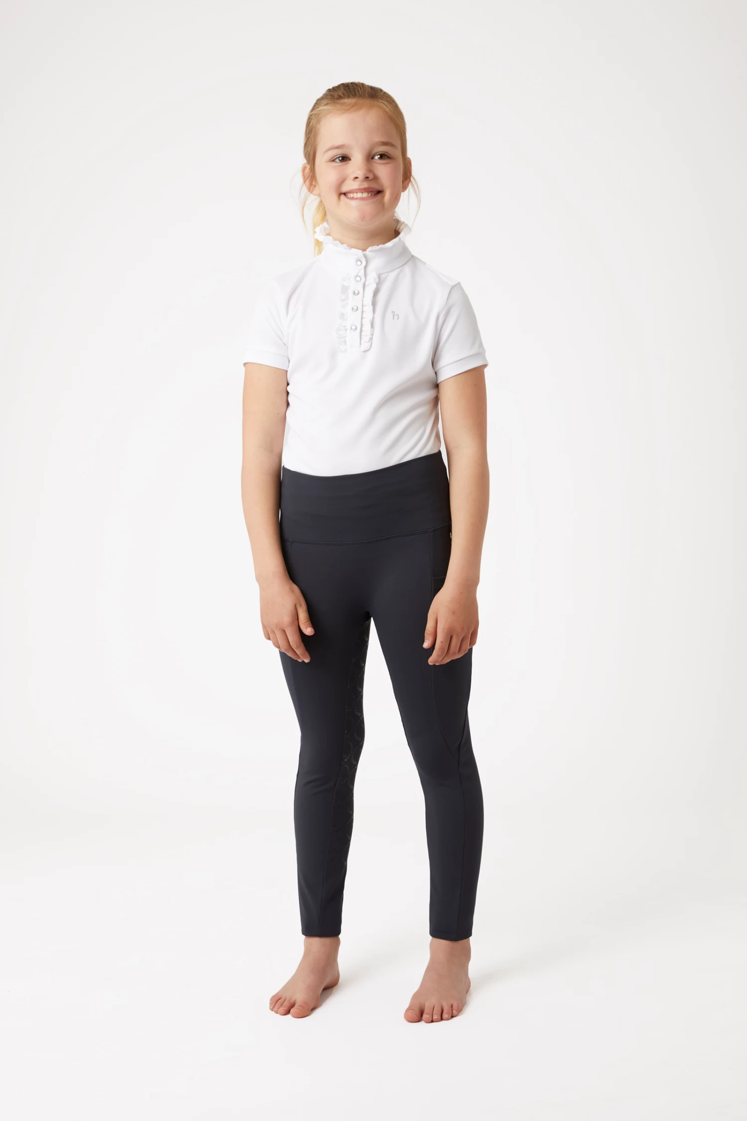 Horze Gillian Kids Full Seat Compression Tights