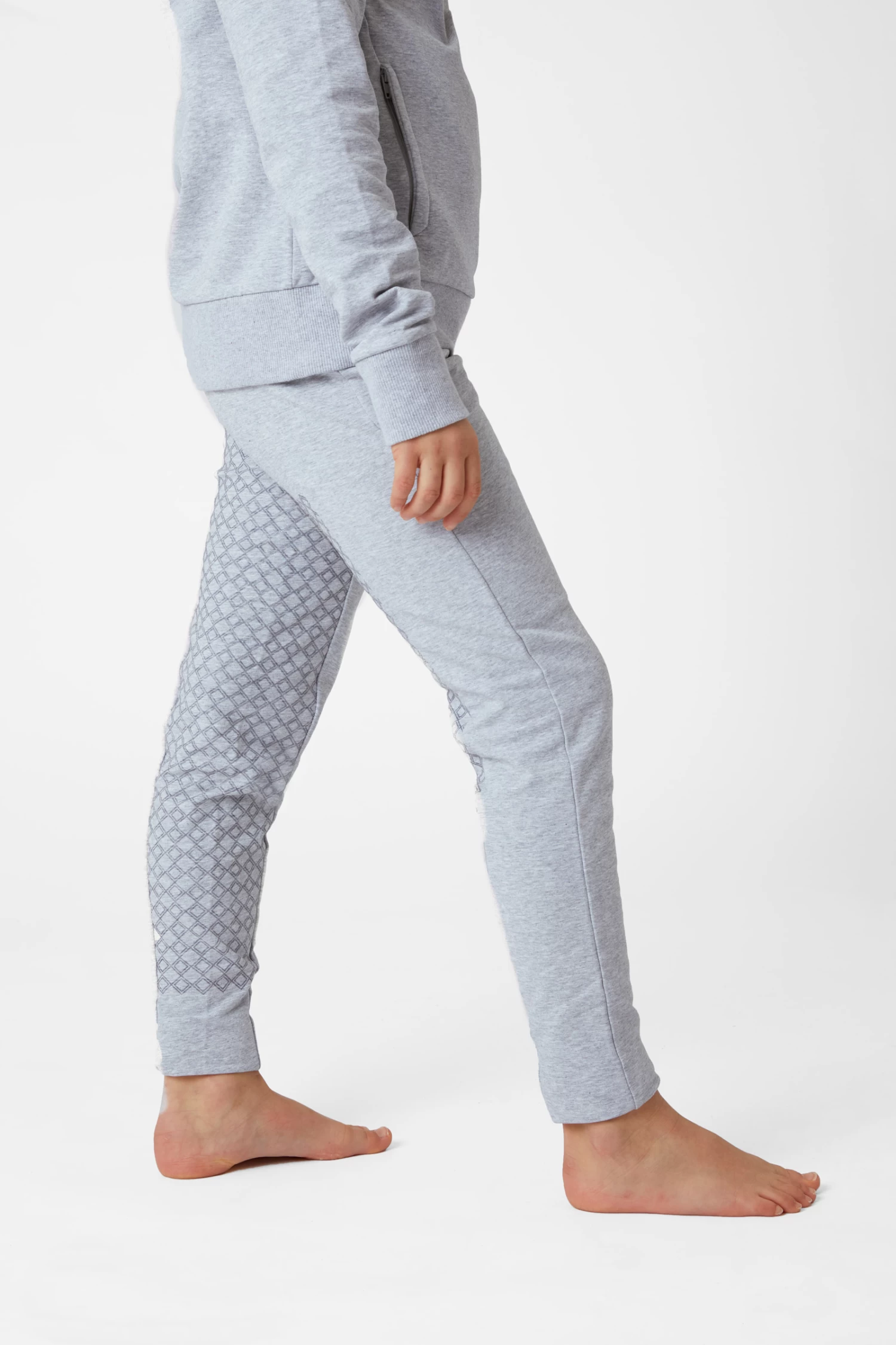 Horze Emmie Kids Organic Cotton Silicone Full Seat Riding Tights