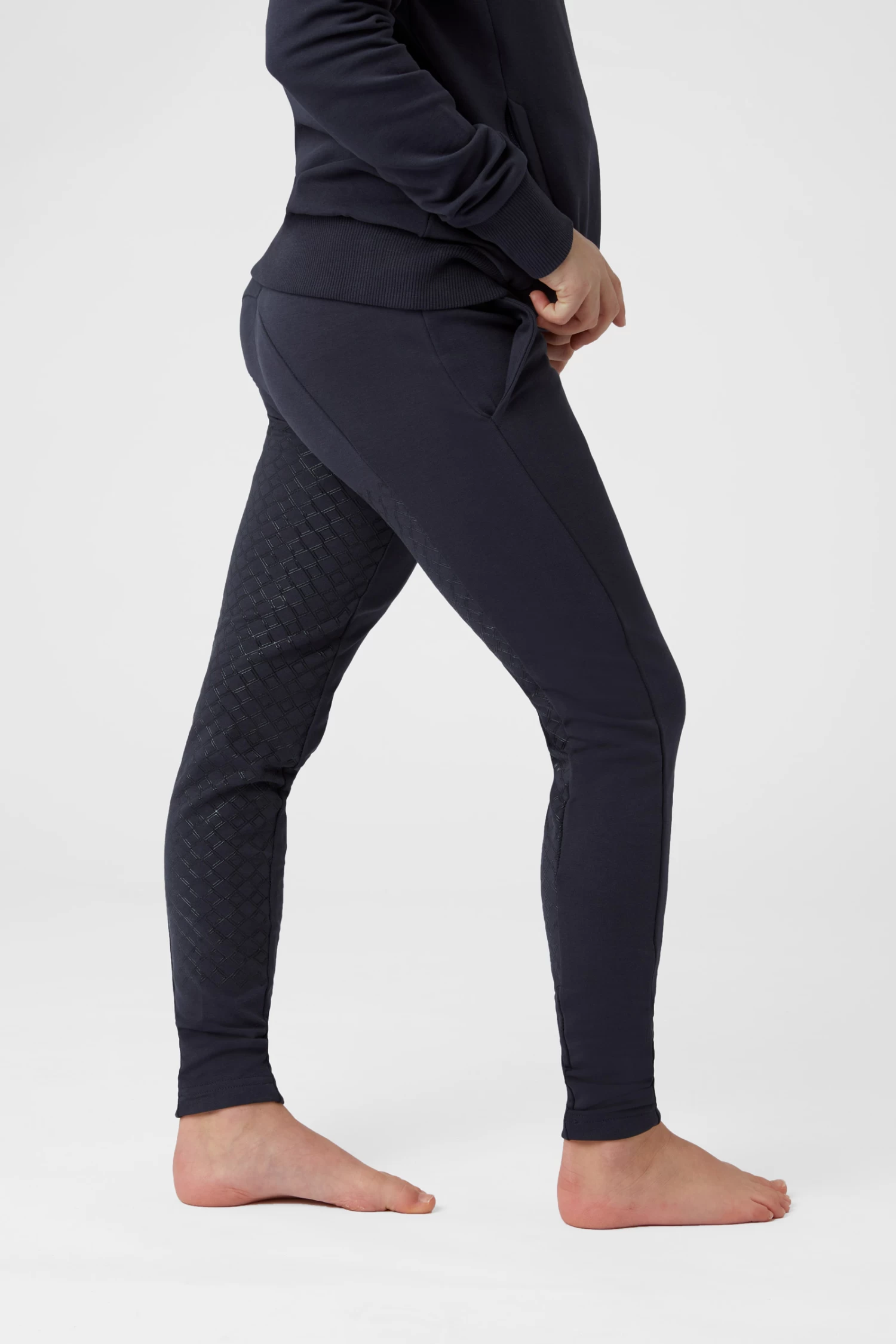 Horze Emmie Kids Organic Cotton Silicone Full Seat Riding Tights