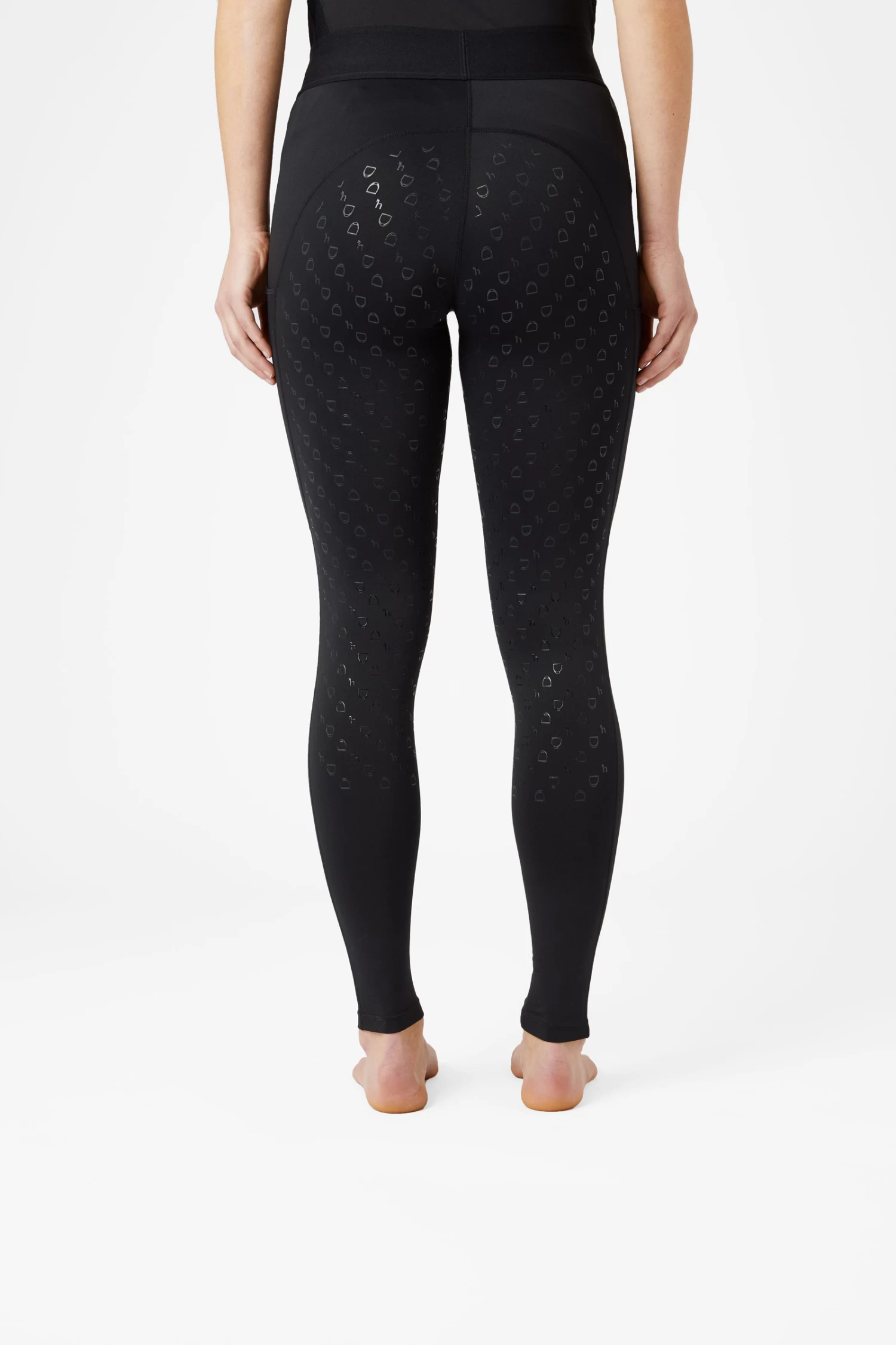 Horze Nadia Women's Silicone Full Seat Riding Tights with 4-Pockets