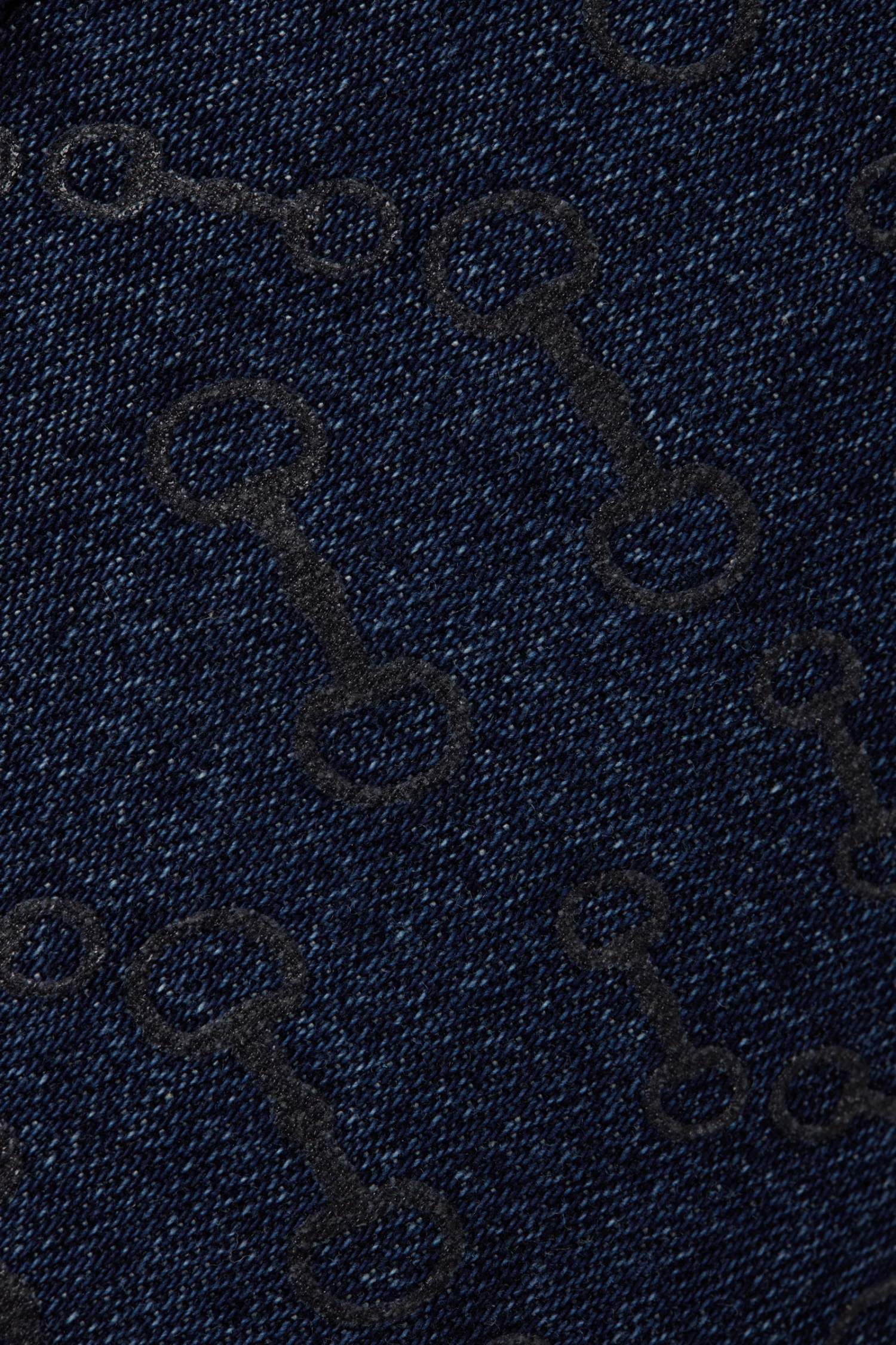 Horze Cecilia Women's Denim Silicone Full Seat Breeches with Back Detail