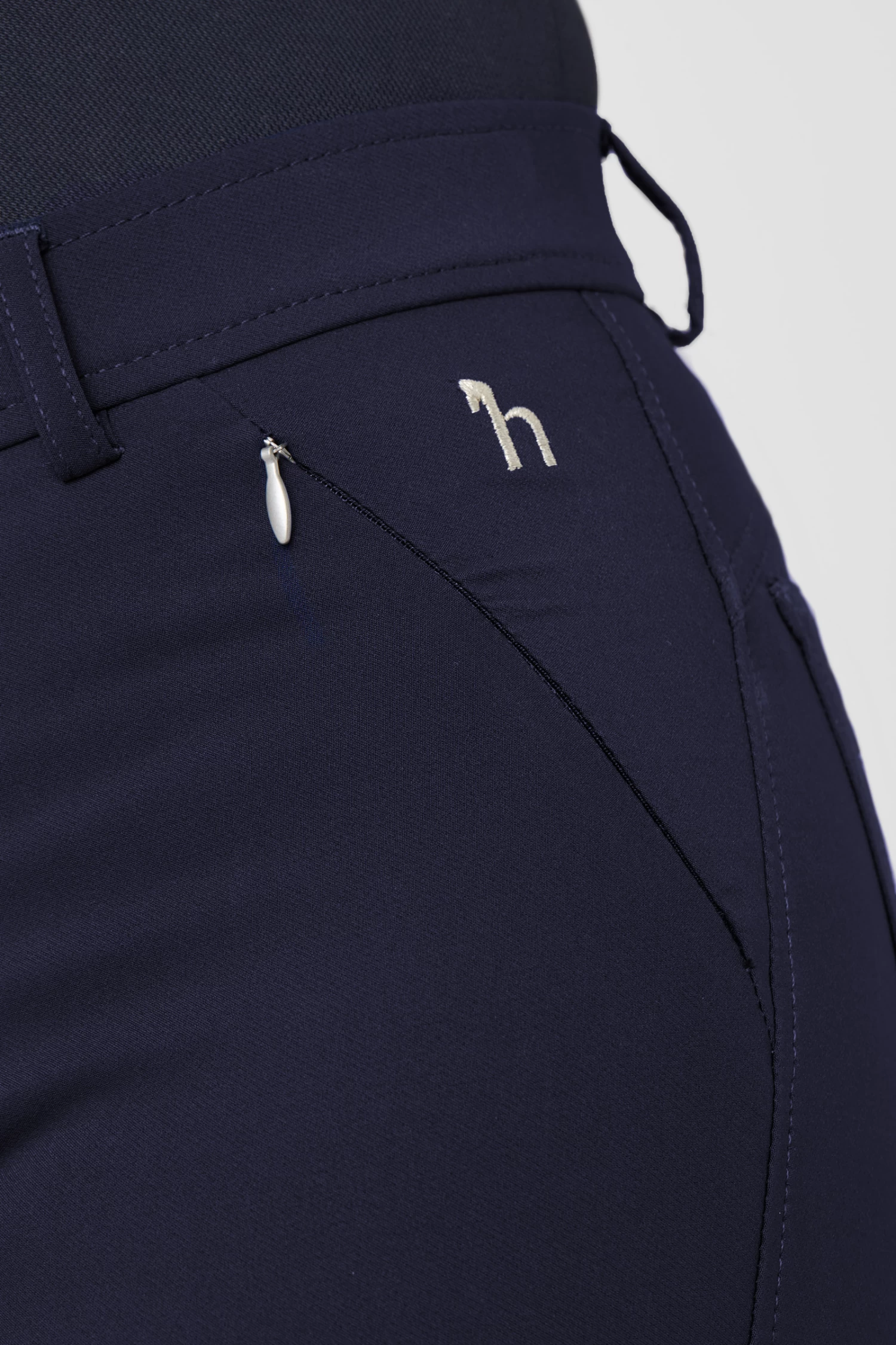 Horze Kaitlin Women's Knee Patch Breeches with Flower Detail