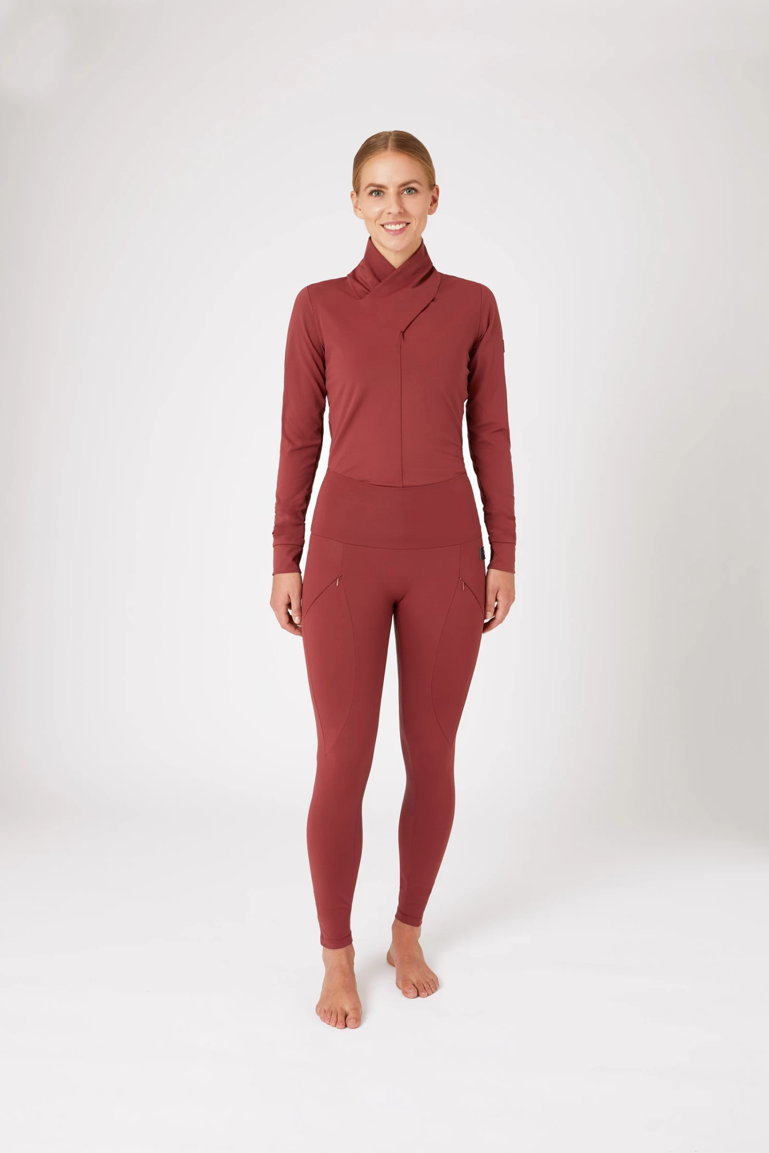 Horze Raquel Women's Full Seat Riding Tights with Phone Pockets