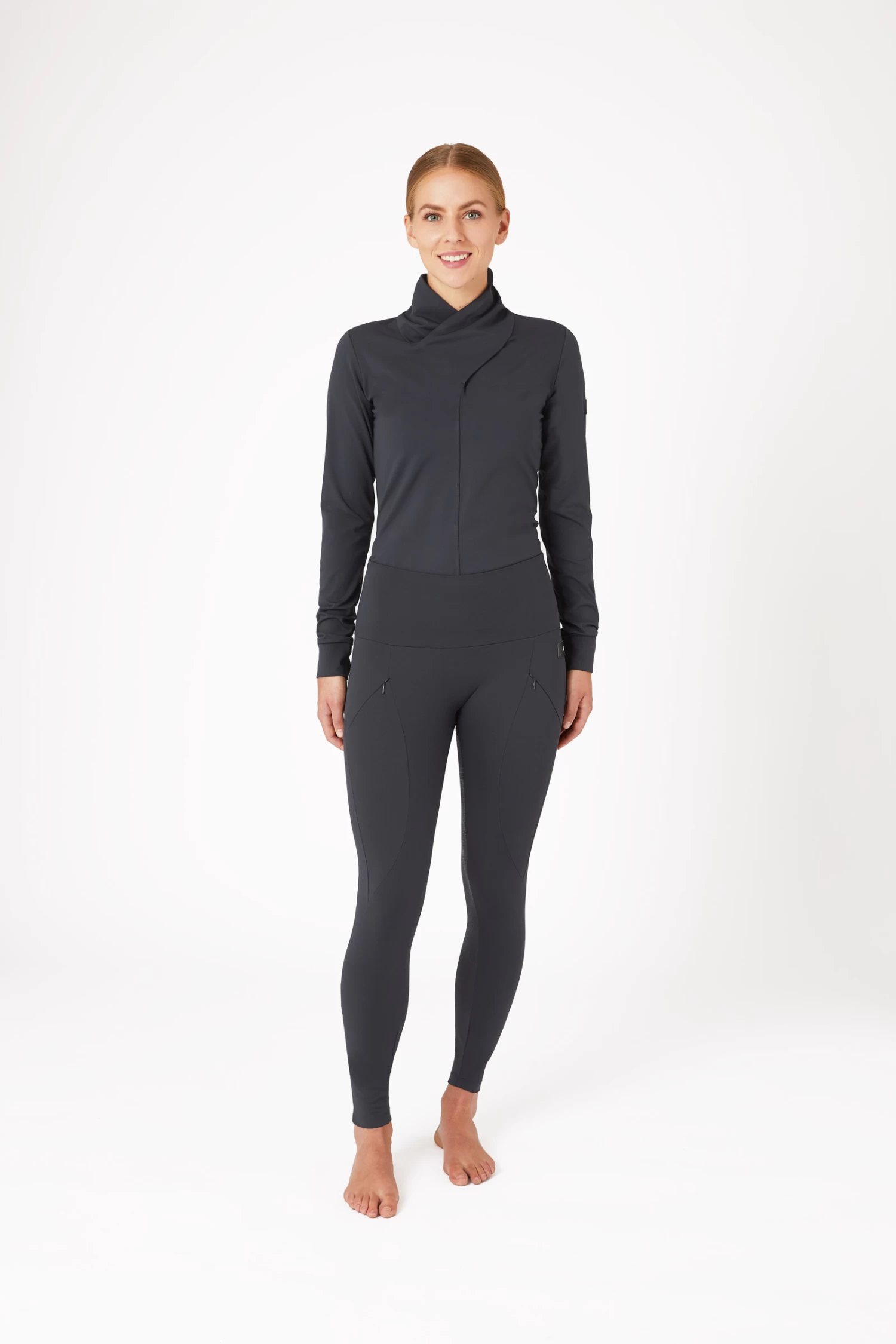 Horze Raquel Women's Full Seat Riding Tights with Phone Pockets