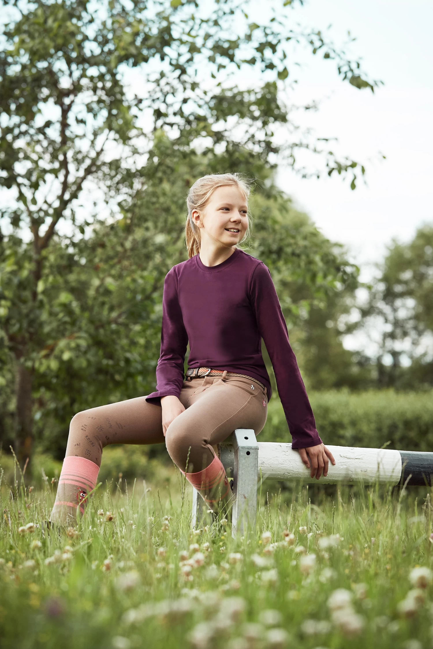 Horze Monster Kids Knee Grip Breeches