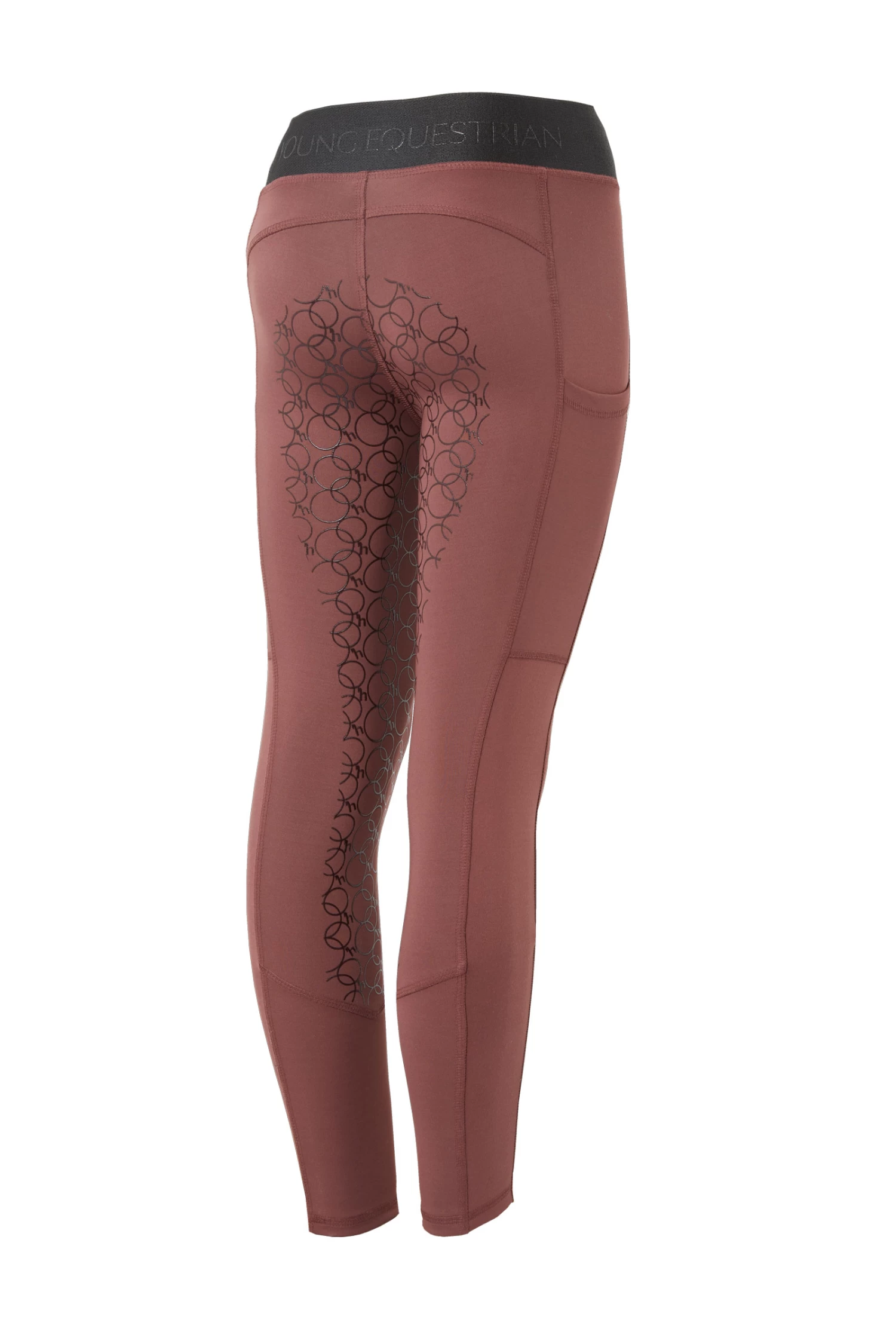 Horze Leighton Teens Silicone Full Grip Riding Tights with Warm Lining