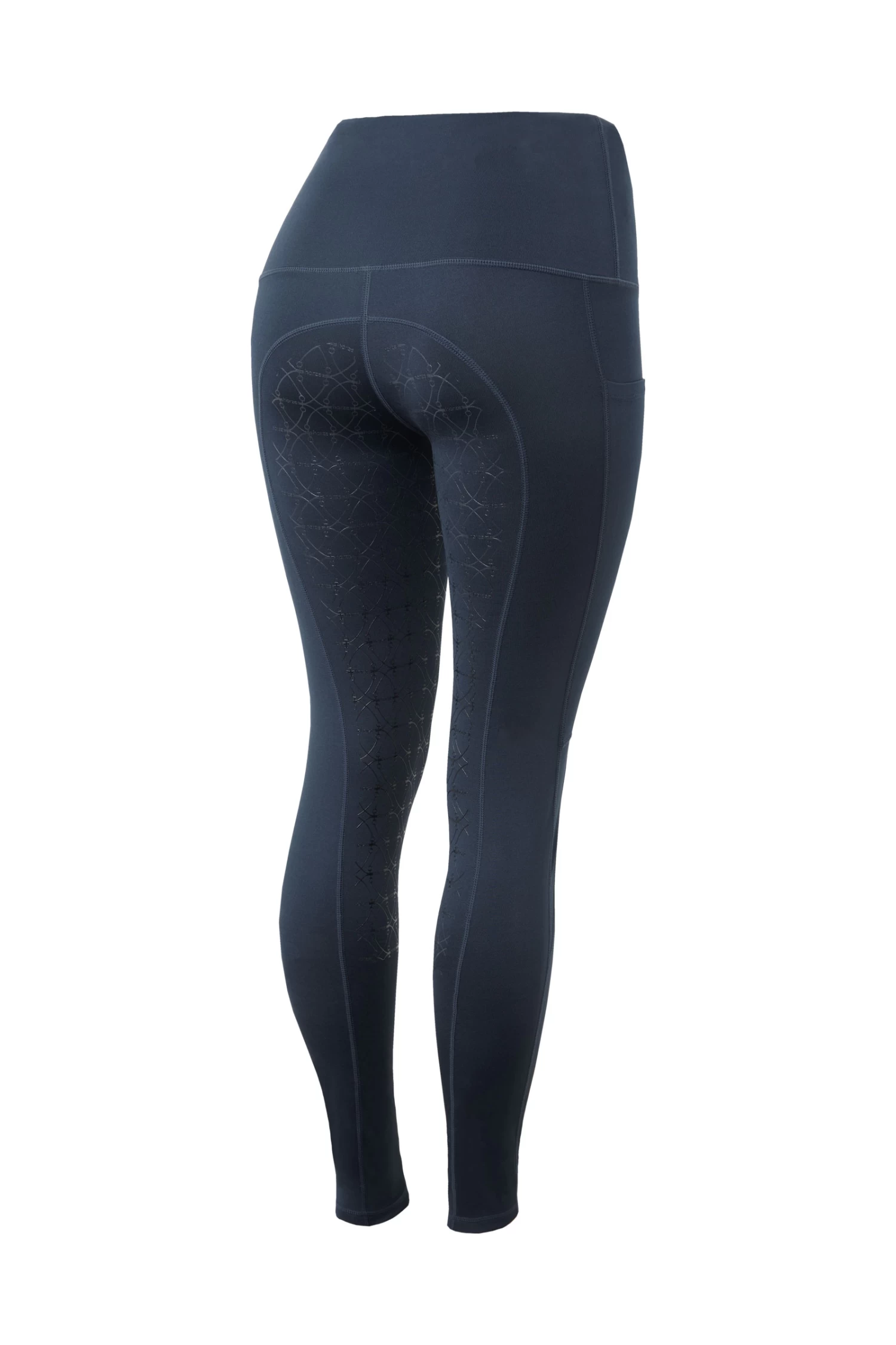 Horze Mette Women's Full Seat Mid Season Riding Tights with High Waist