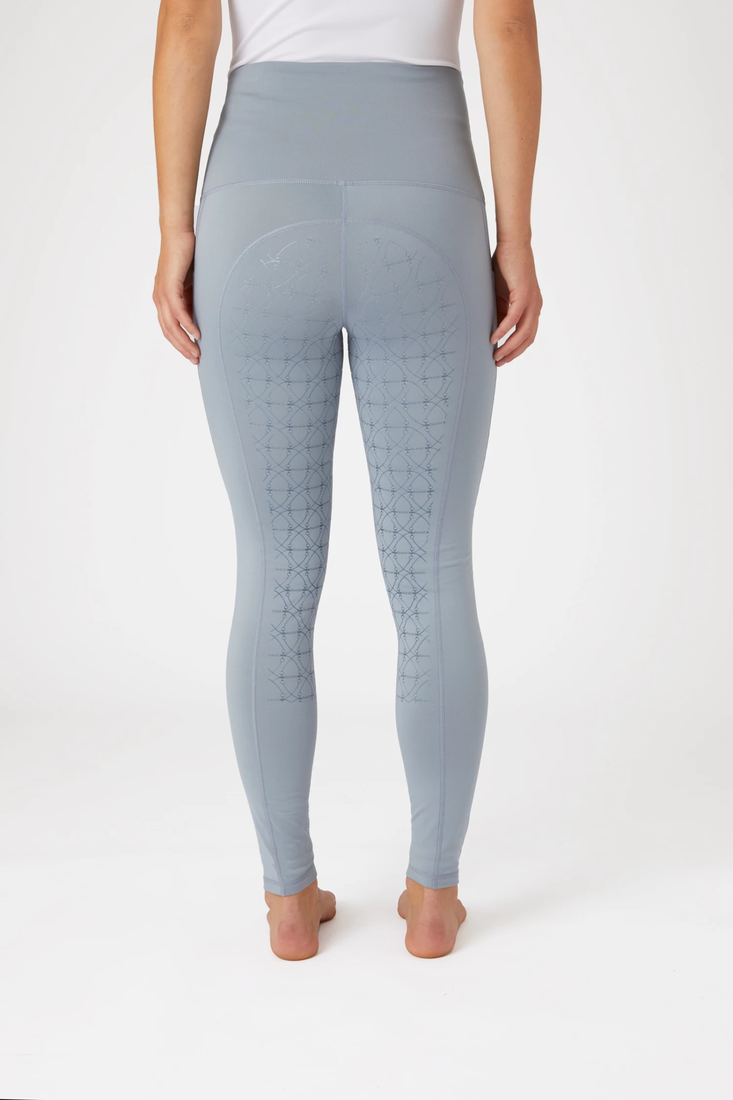 Horze Mette Women's Full Seat Mid Season Riding Tights with High Waist