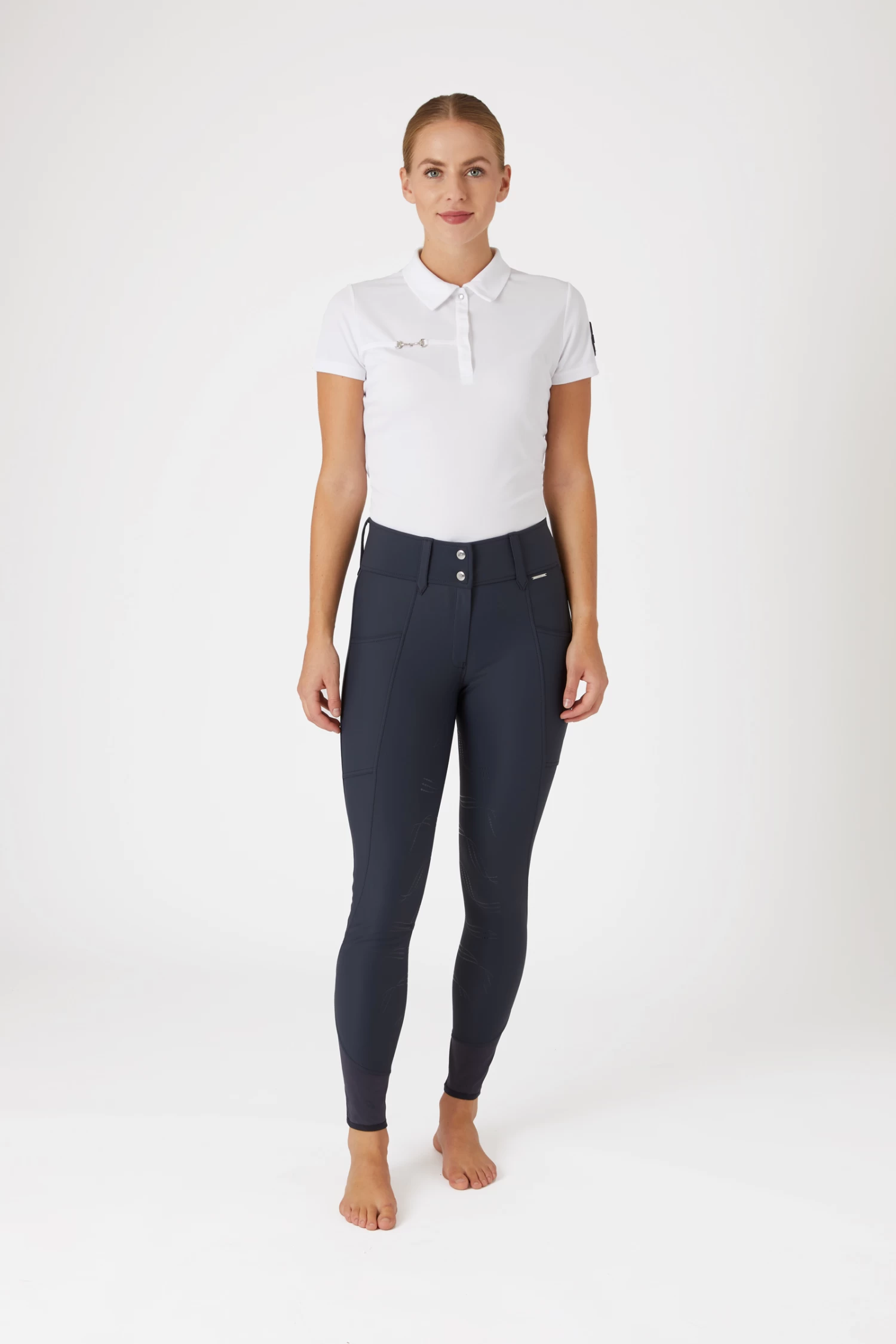Horze Indira Women's Full Seat Breeches with High Waist