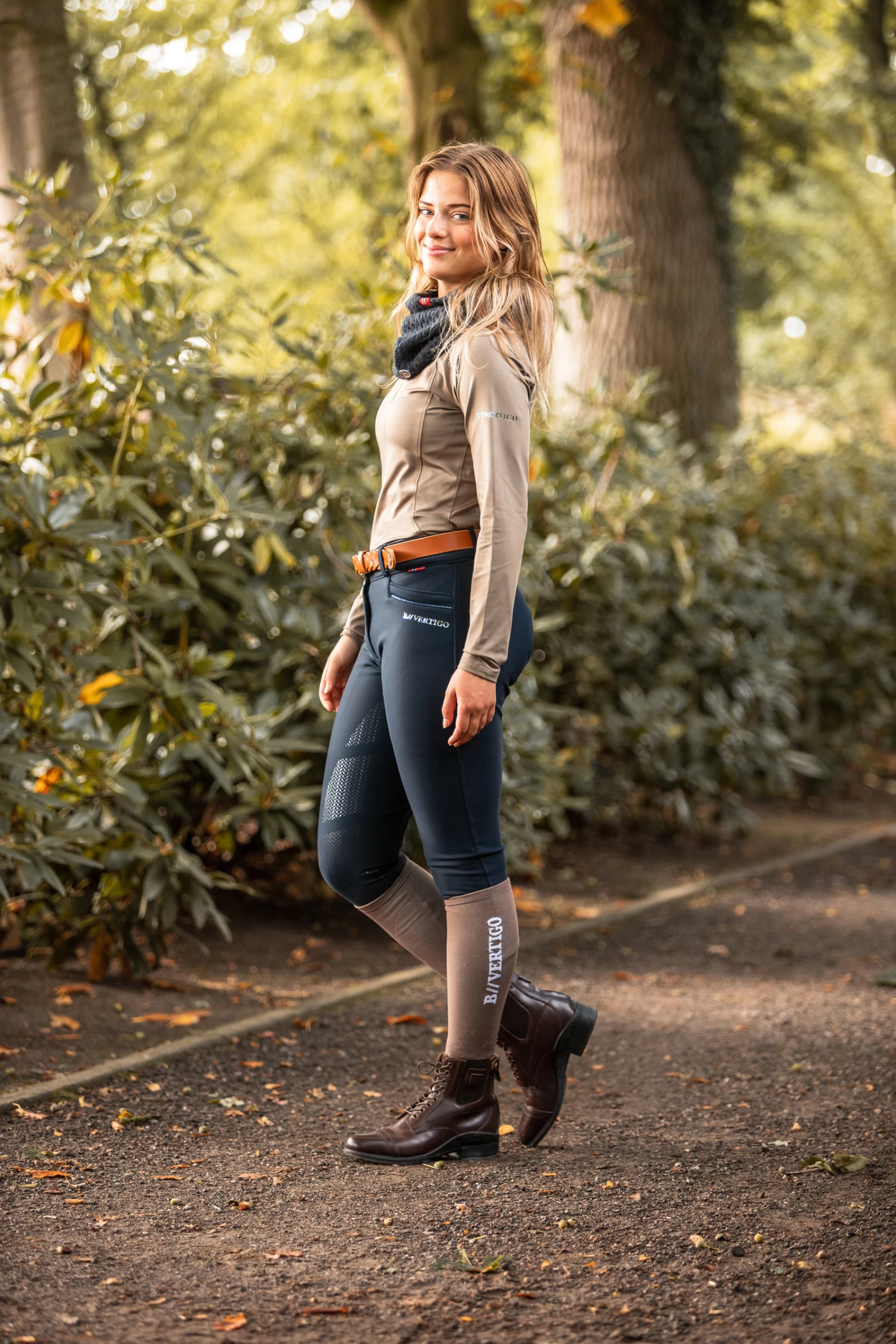 B Vertigo Patricia Women's Full Grip Thermo Breeches