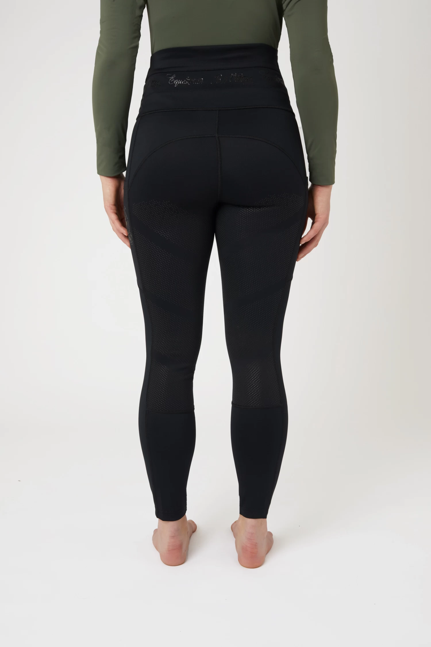 B Vertigo Caitlin Women's Full Seat Riding Tights with High Waist