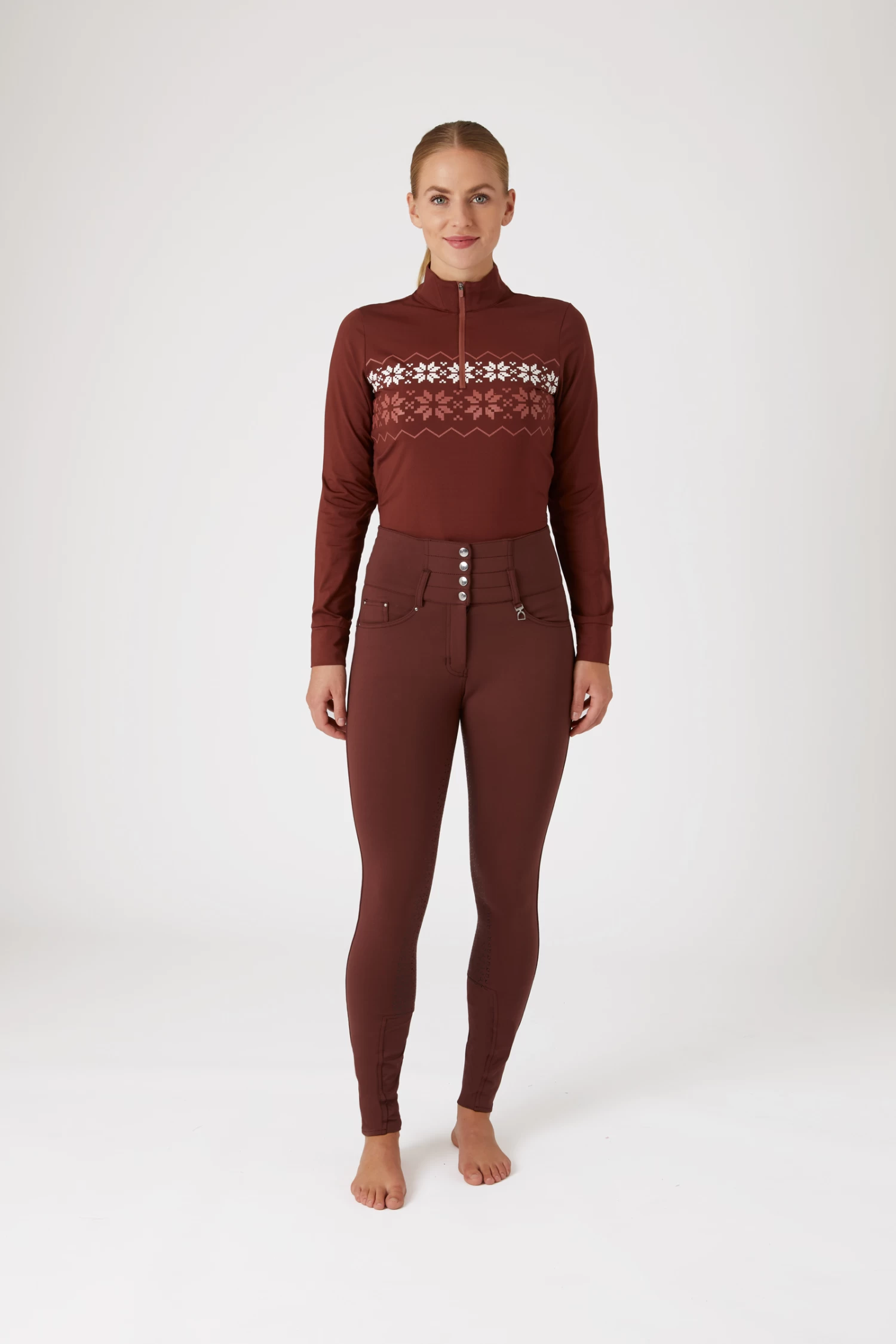Horze Tara High Waist Full Grip Mid-Season Breeches
