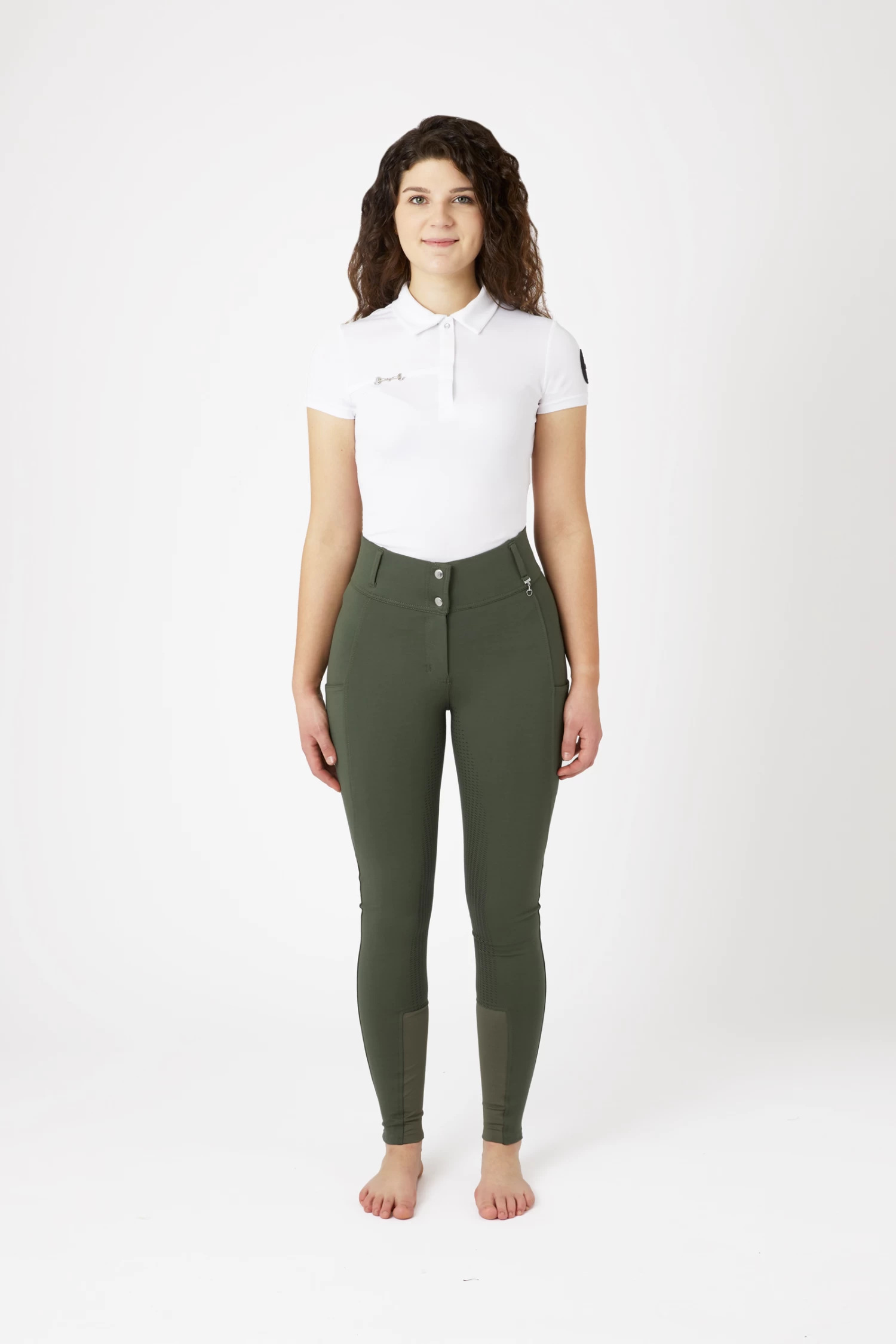 Horze Mira Women's High Waist Full Grip Breeches
