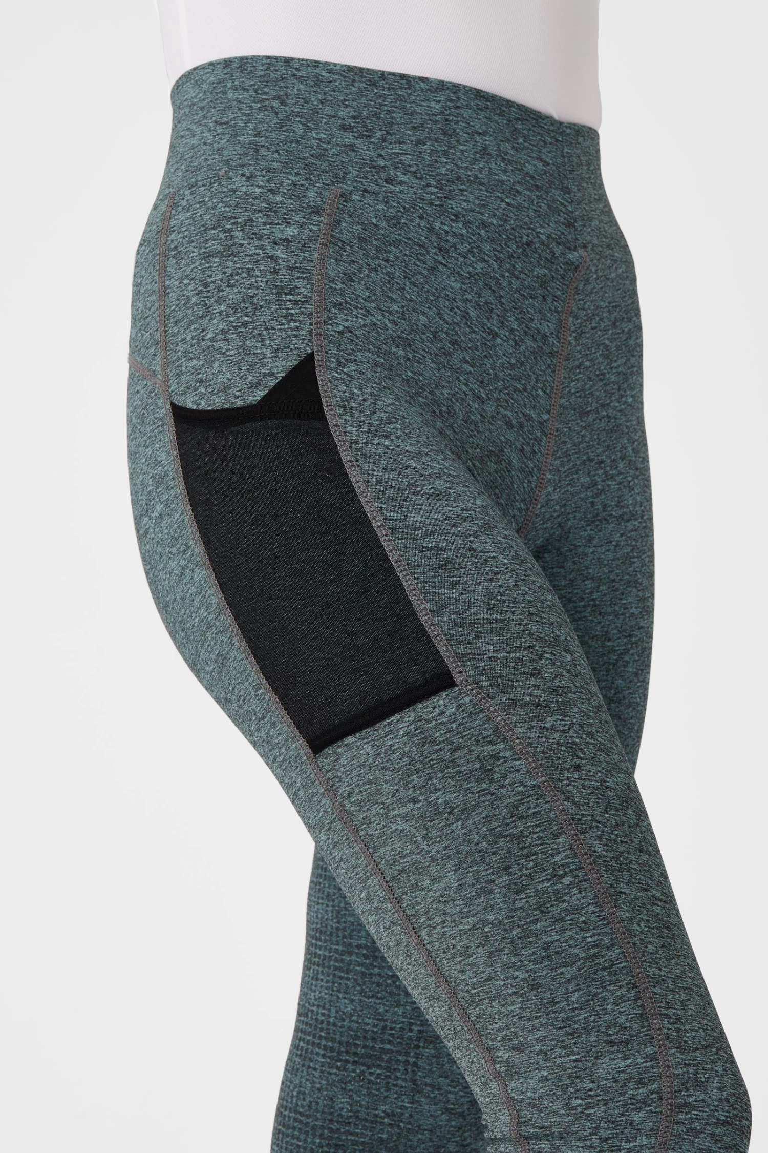 Horze Women's Silicone Full Seat Riding Tights with Mesh