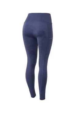 Horze Women's Silicone Full Seat Riding Tights With Crystal Pockets