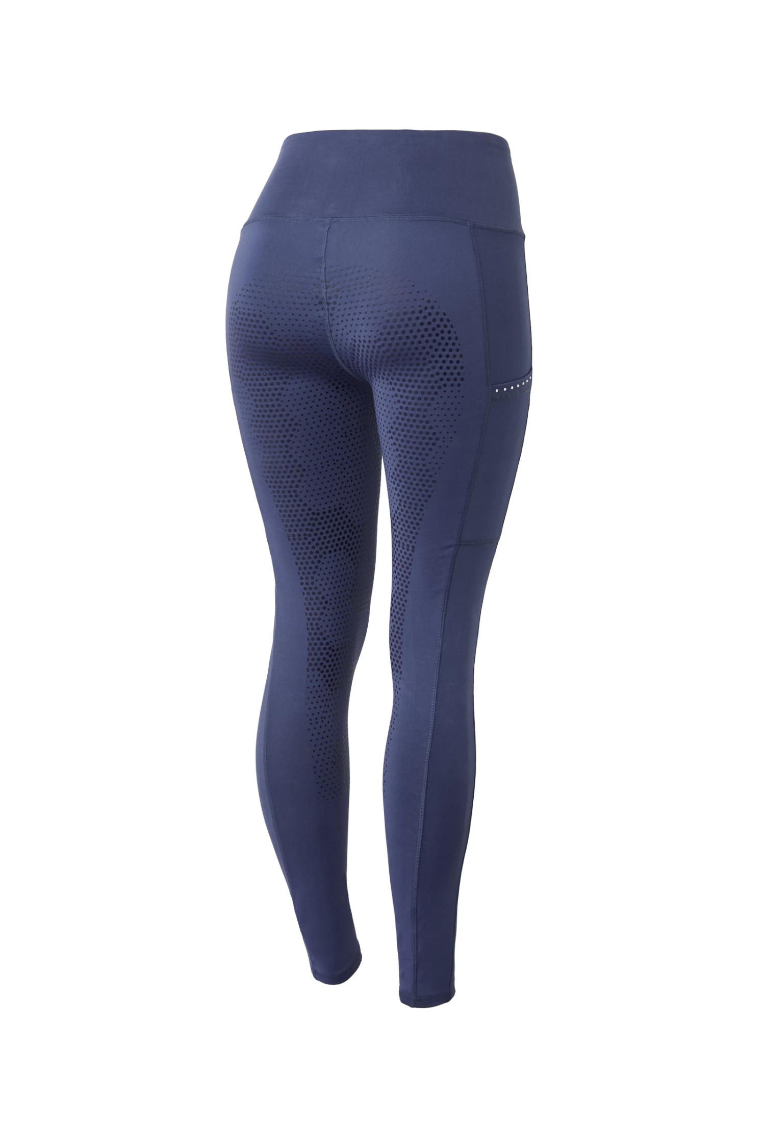 Horze Women's Silicone Full Seat Riding Tights with Crystal Pockets
