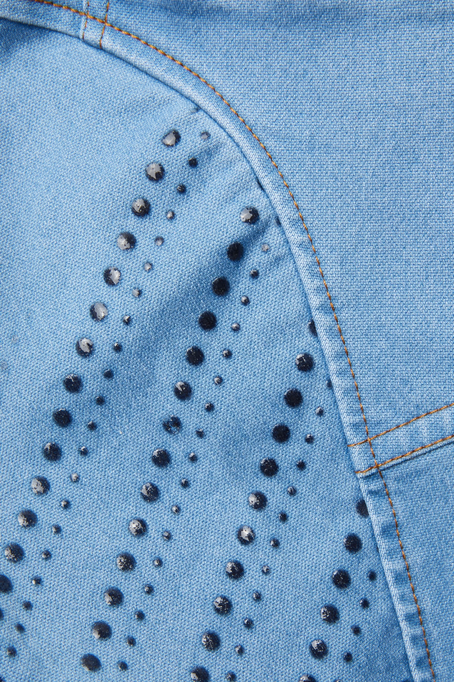 Ladies Denim Full Grip Breeches