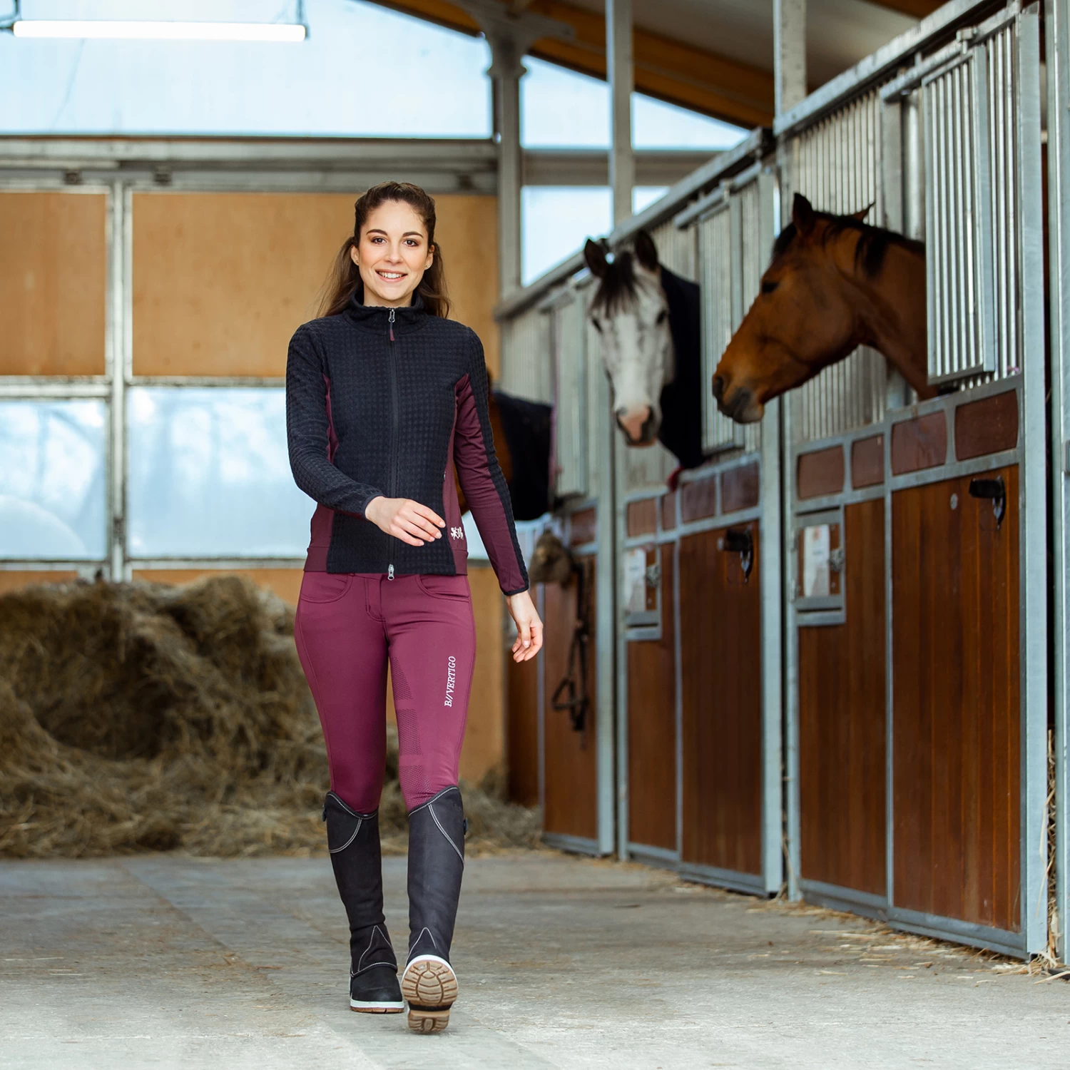 B Vertigo Milan Leather Half Chaps