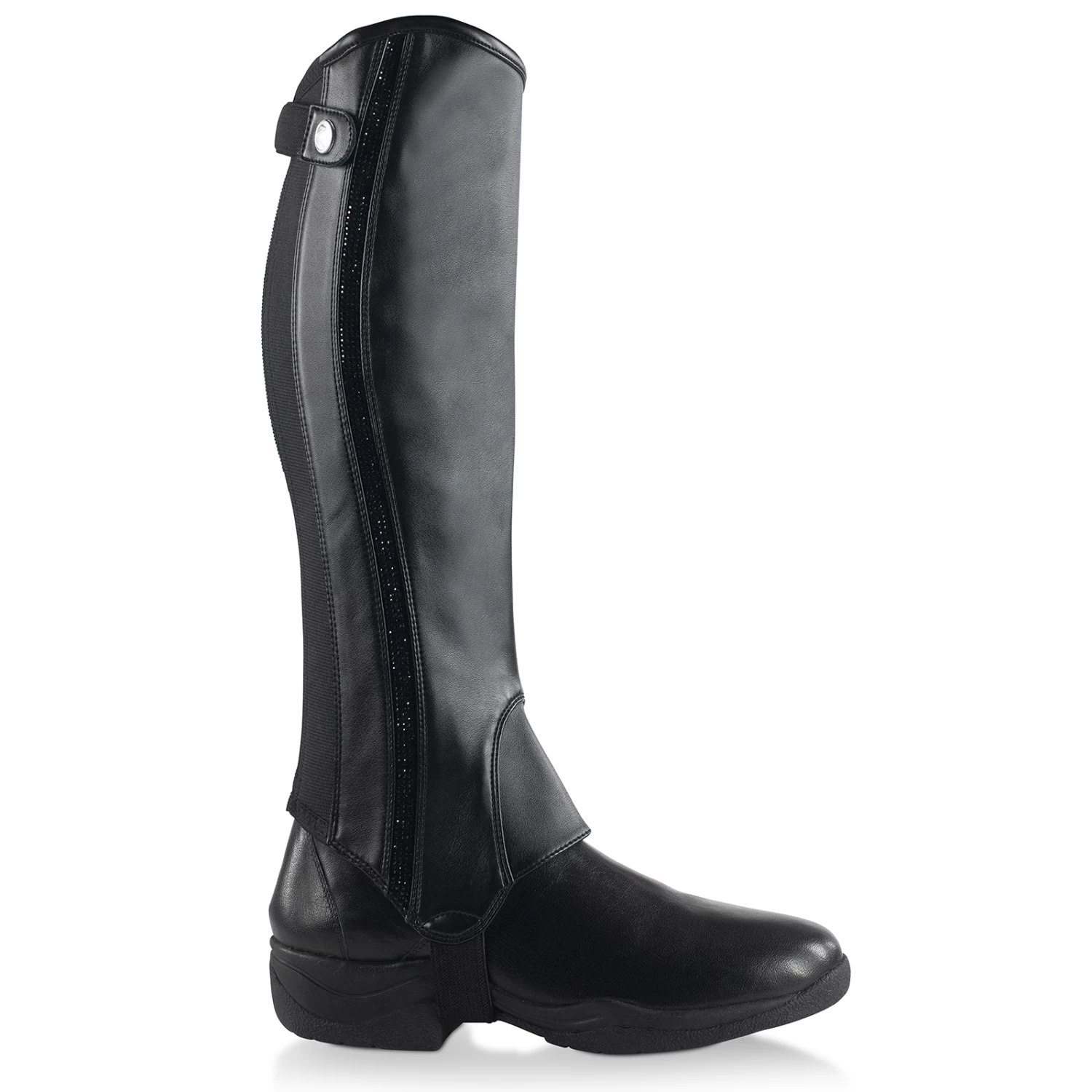 Horze Sabrina Women's PU Leather Glitter Half Chaps