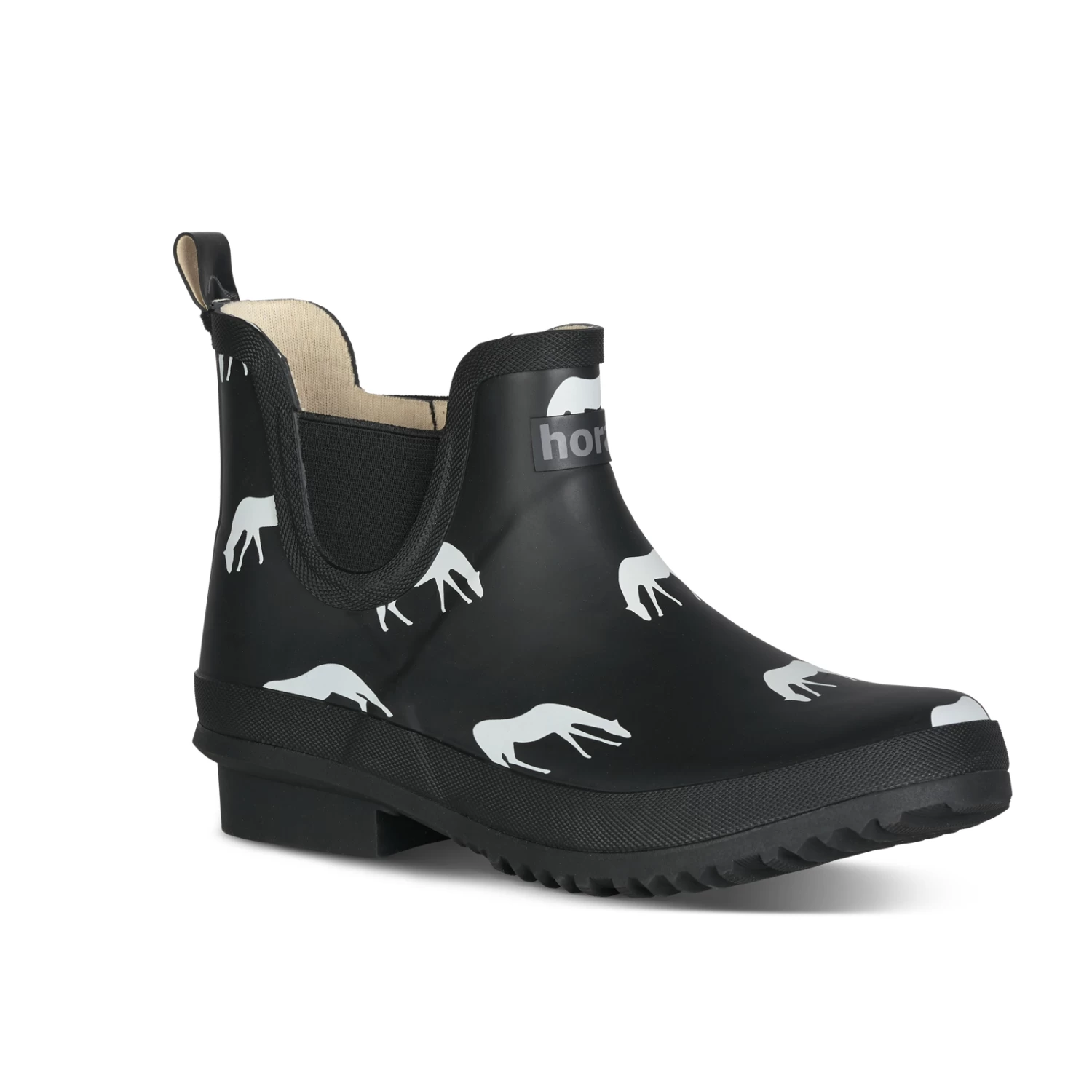 Horze Billie Women's Rubber Jodhpur Boots with Print