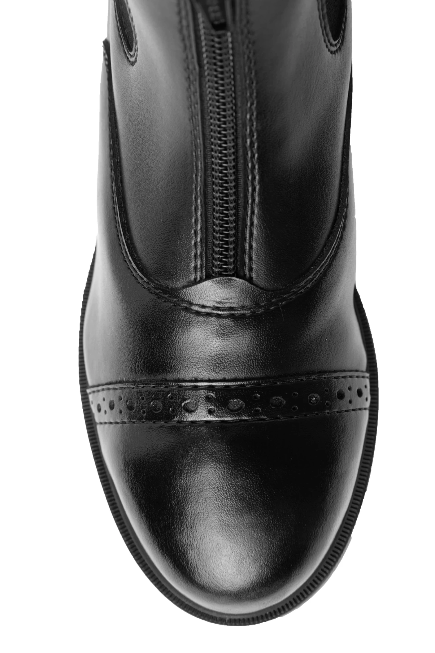 Horze Wexford Kids Front-Zip Jodhpur Winter Boots with Faux Fur