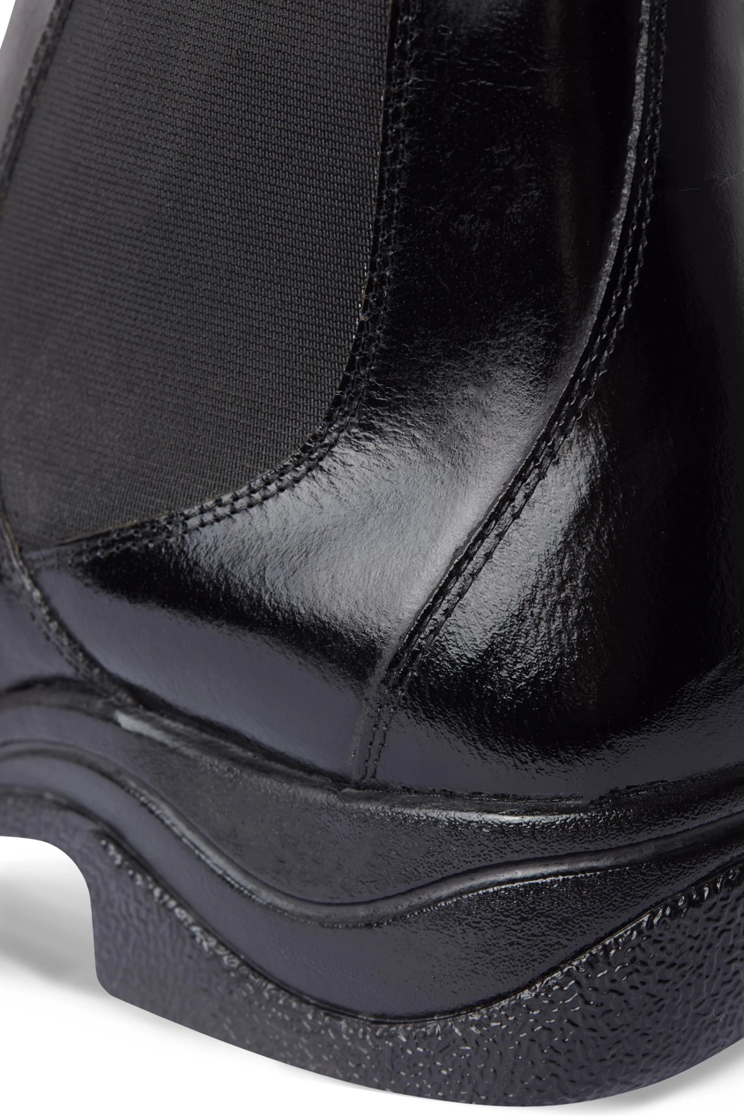 Leather Pull-On Jodhpur Boots