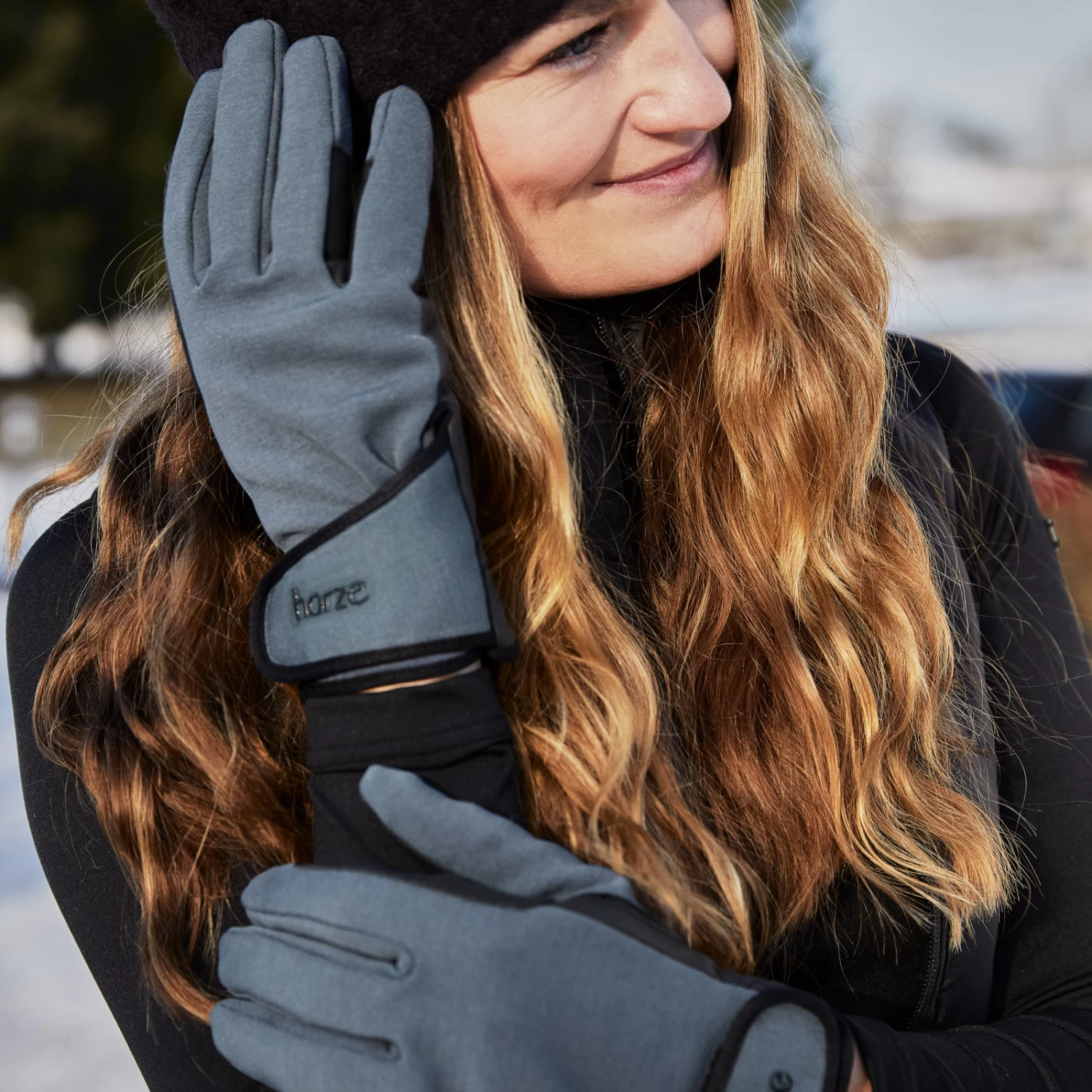 Horze Sporty Winter Riding Gloves