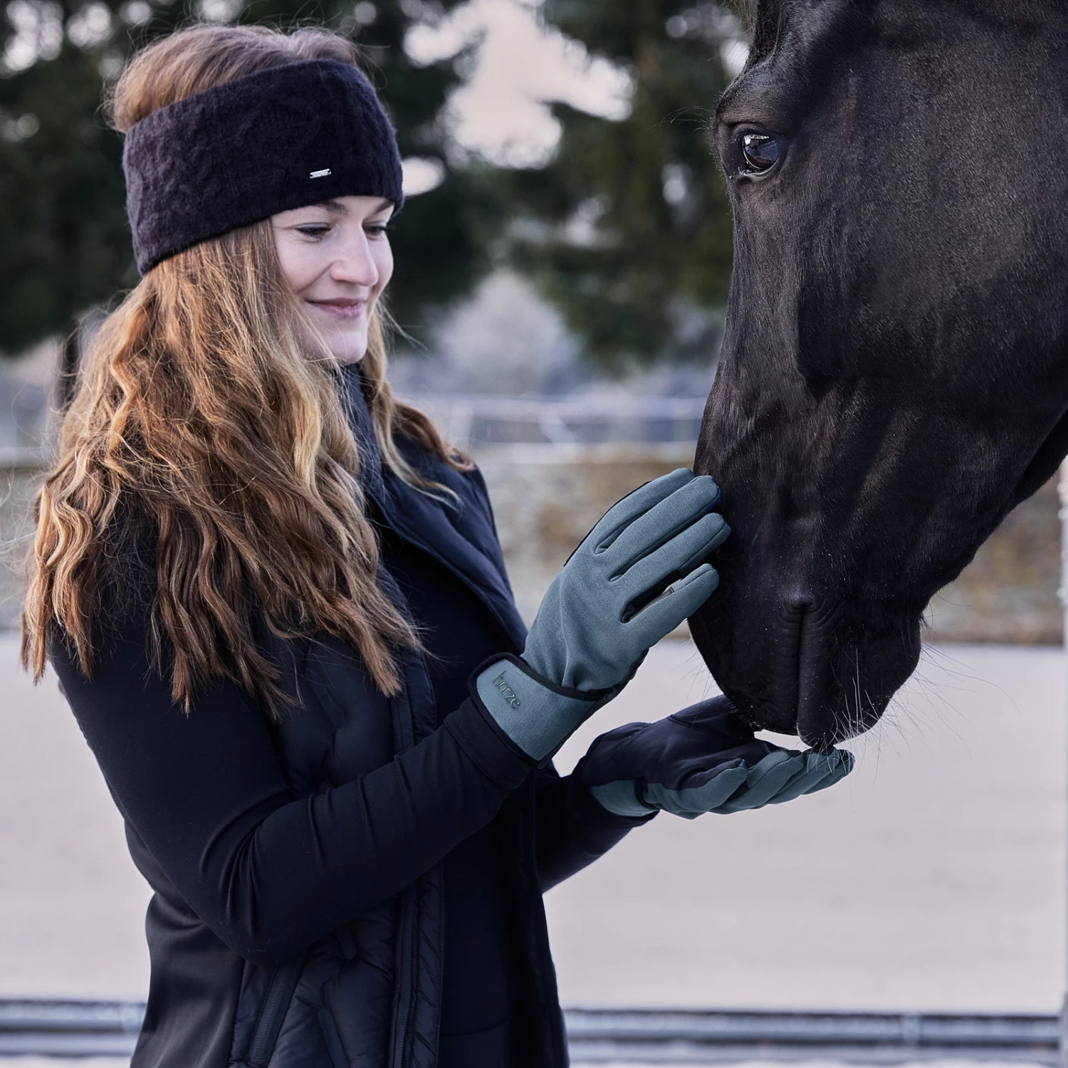 Horze Sporty Winter Riding Gloves