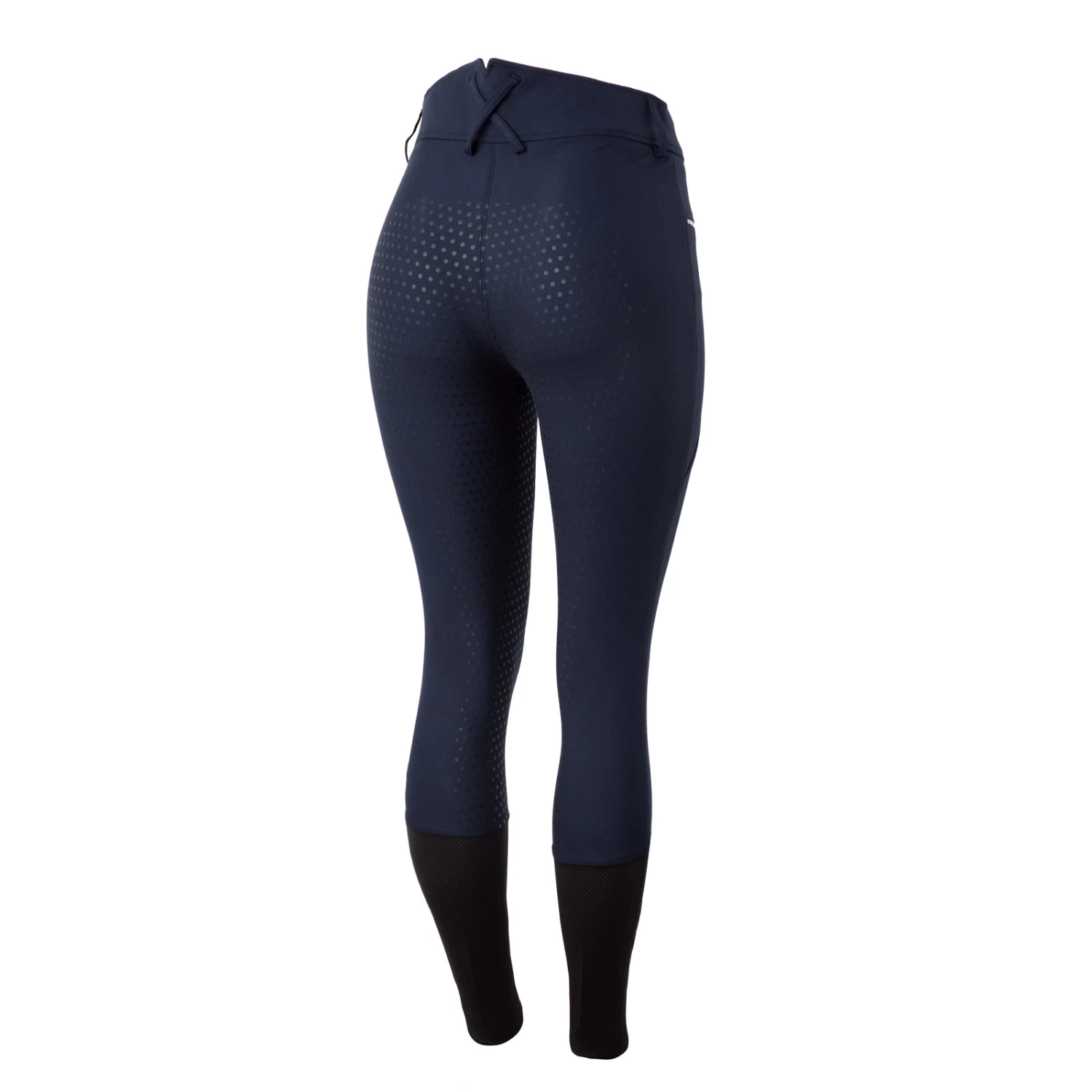 Women's High Waist Full Seat Breeches with Mesh
