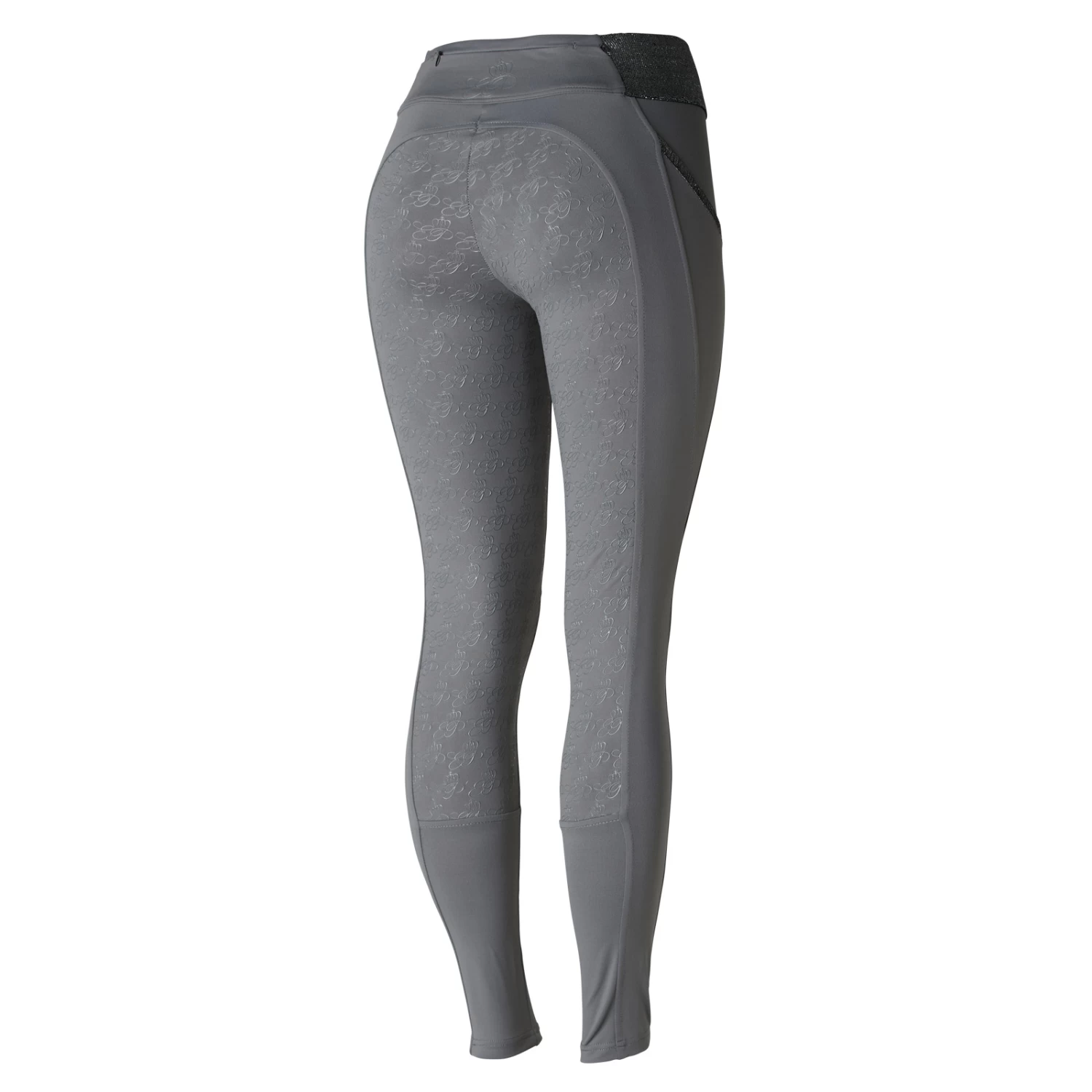 Full Seat Riding Tights for Women with Glitter Waist