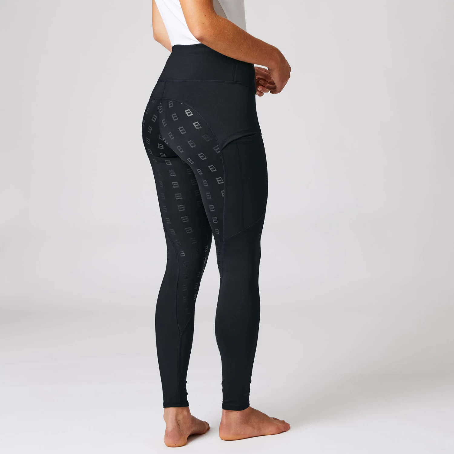 Women's Riding Tights with Silicone Full Seat and High Waist