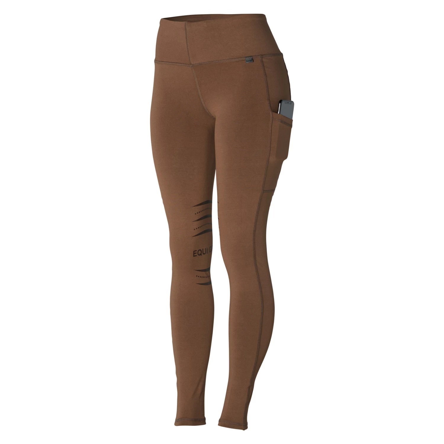 Women's Silicone Full Seat Riding Tights with Phone Pockets