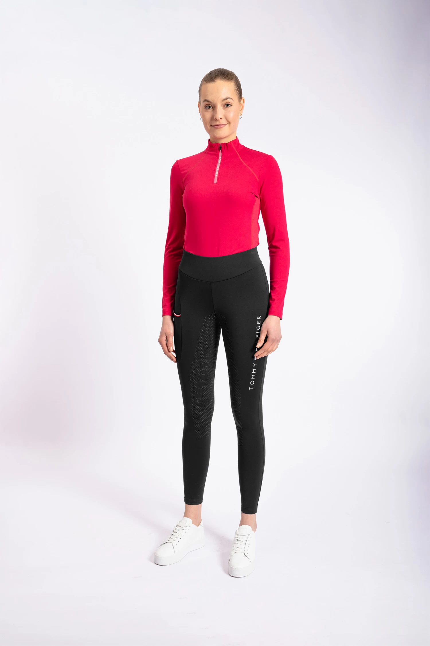 Tommy Hilfiger Equestrian Elmira Women's Winter Full Grip Ridign Tights