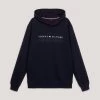 Tommy Hilfiger Equestrian London Logo Fleece Hoodie