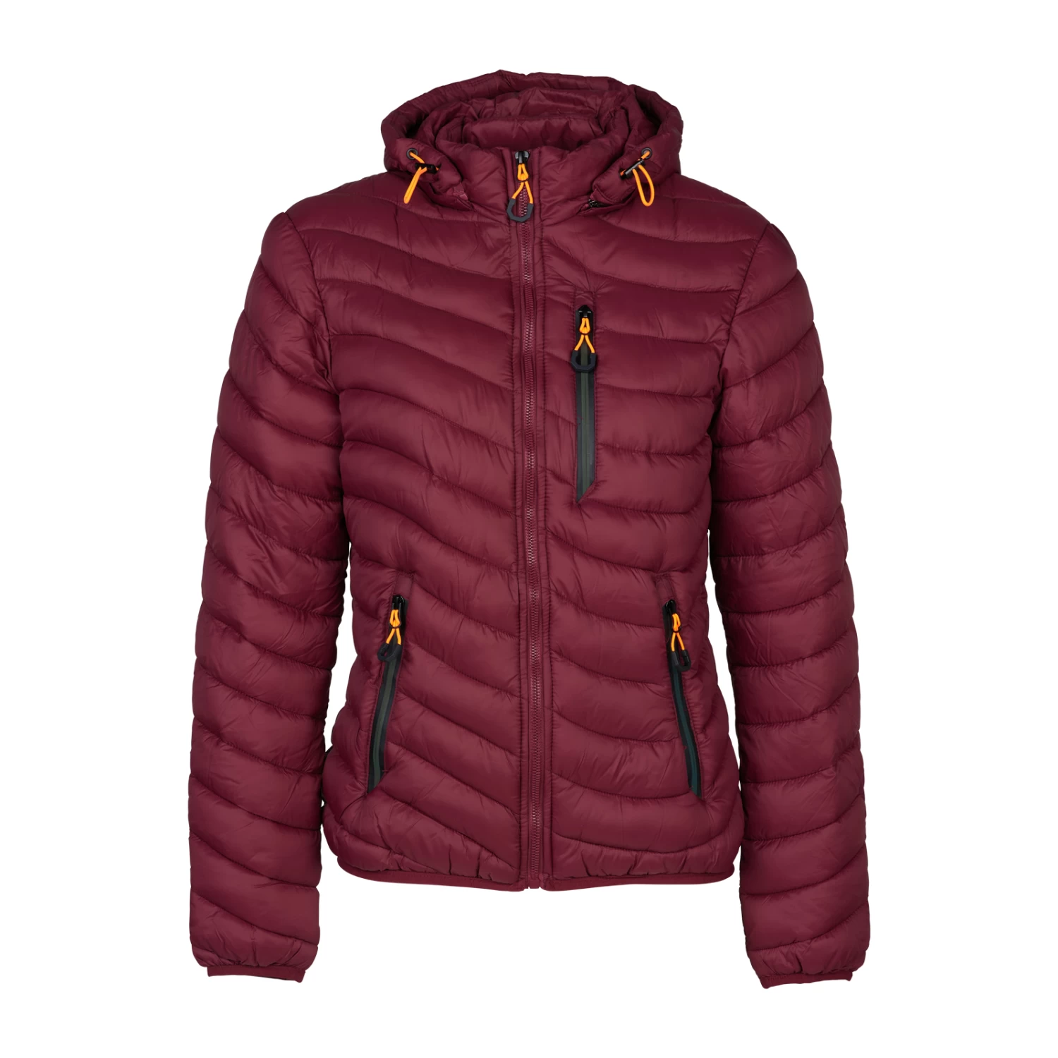 Women's Puffer Riding Jacket with Hood